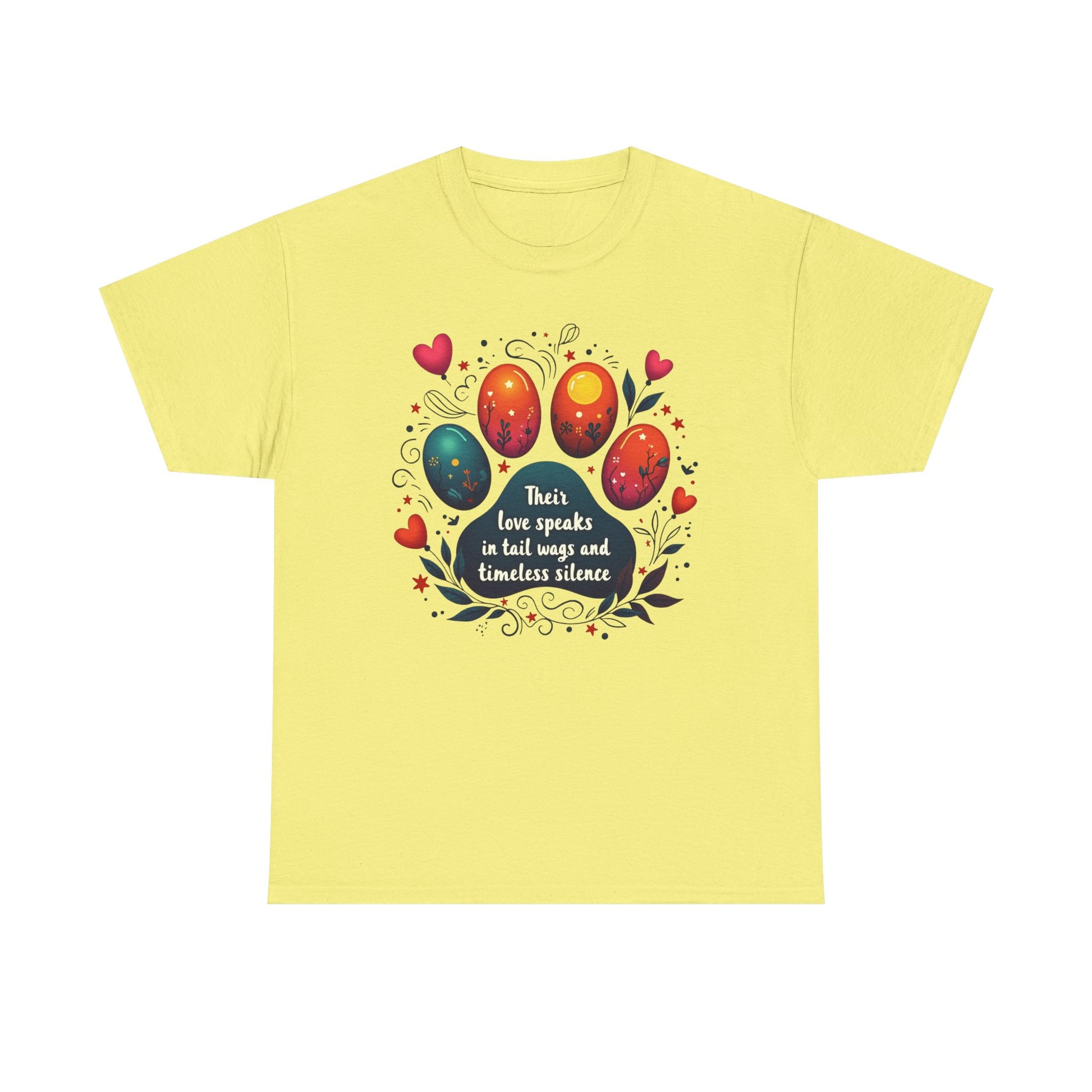 Dog Lover Tee - Their Love Speaks in Tail Wags