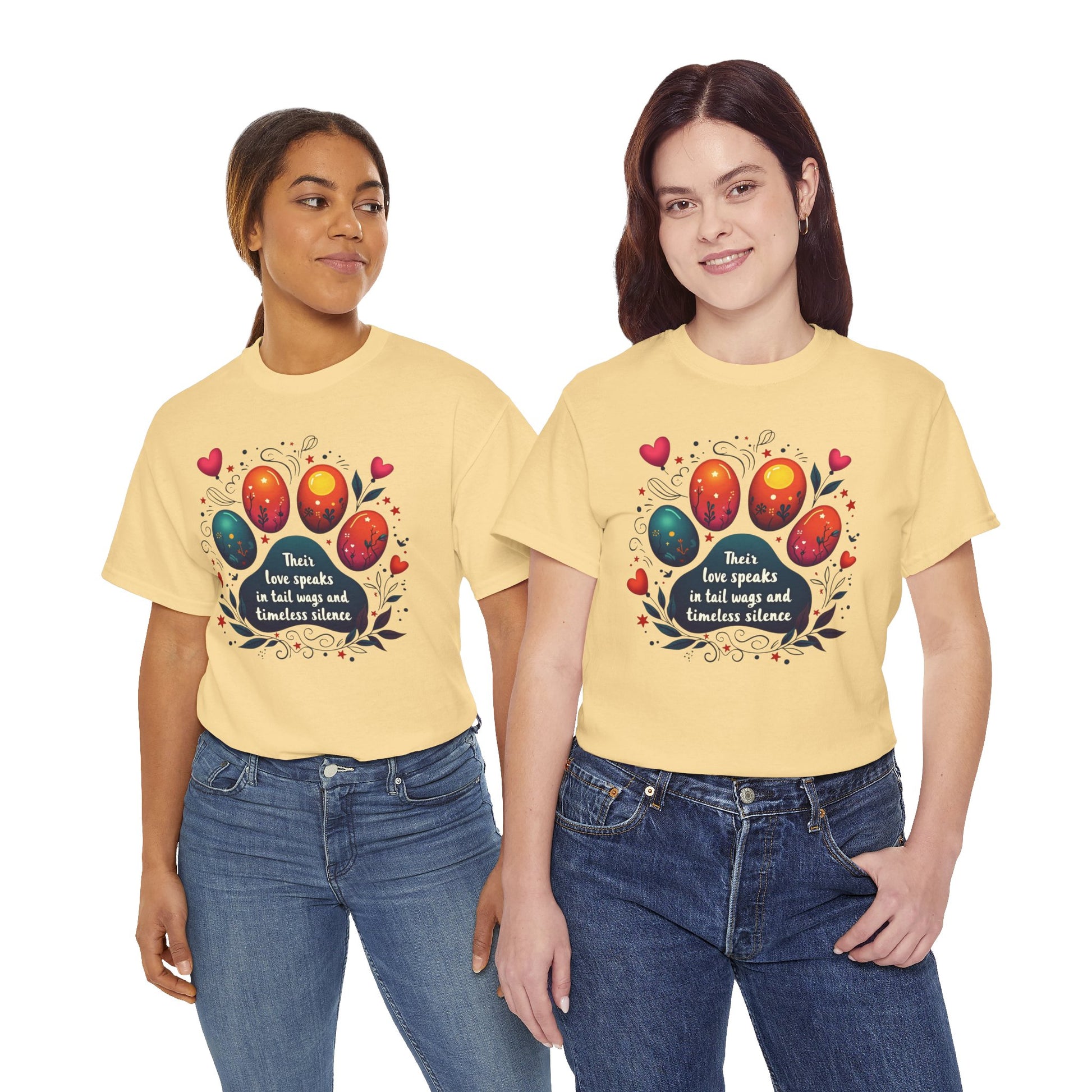 Dog Lover Tee - Their Love Speaks in Tail Wags