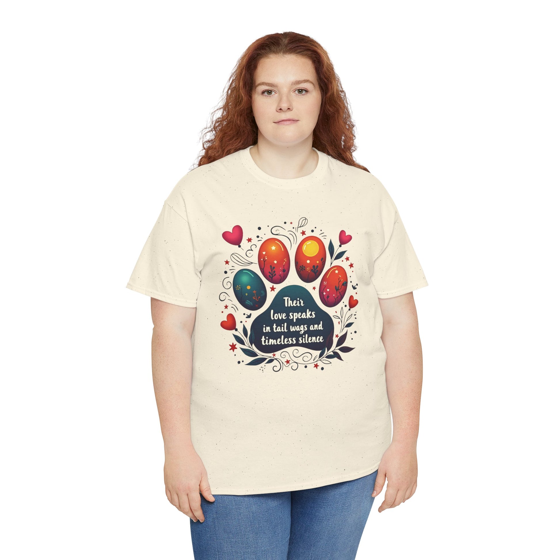 Dog Lover Tee - Their Love Speaks in Tail Wags