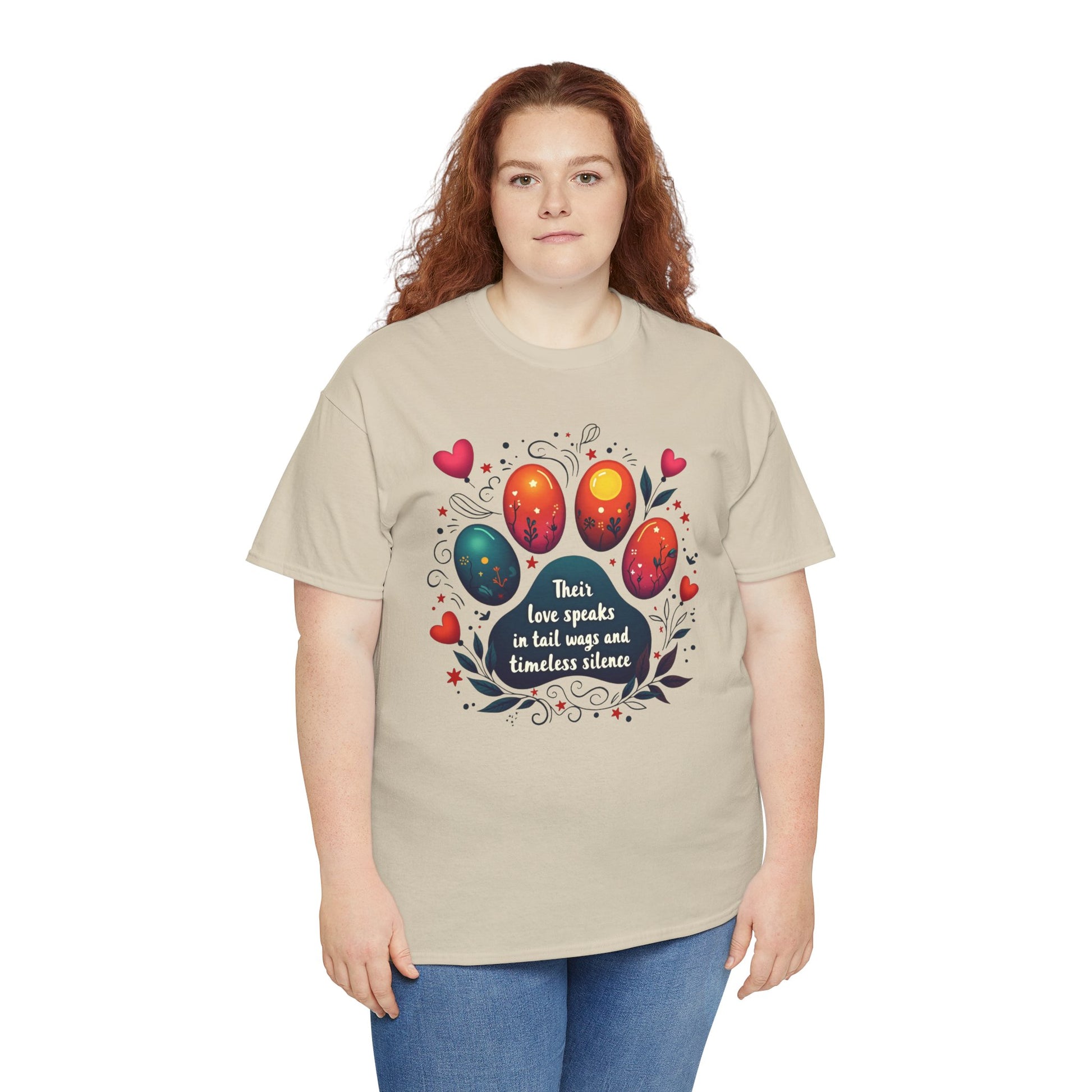 Dog Lover Tee - Their Love Speaks in Tail Wags