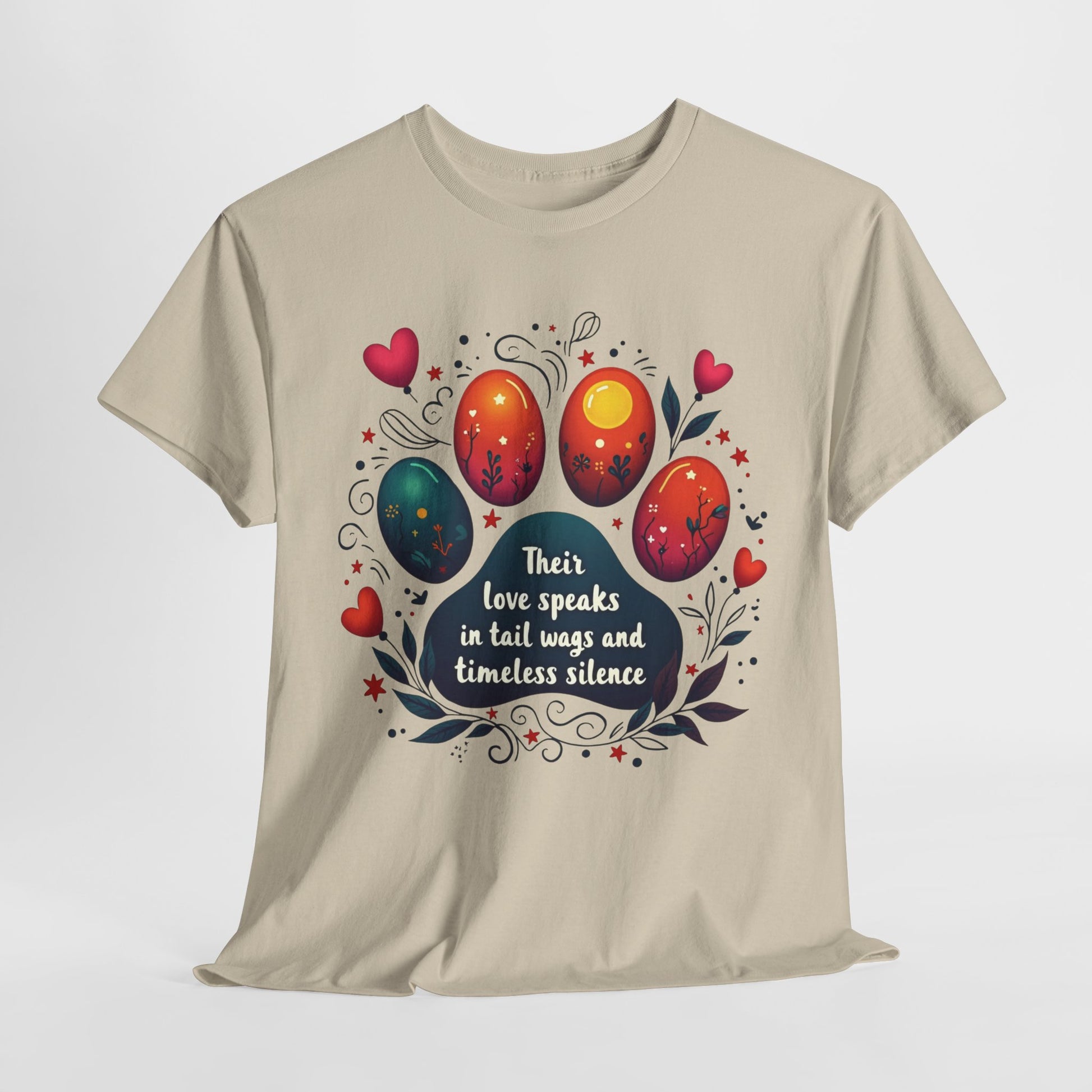 Dog Lover Tee - Their Love Speaks in Tail Wags