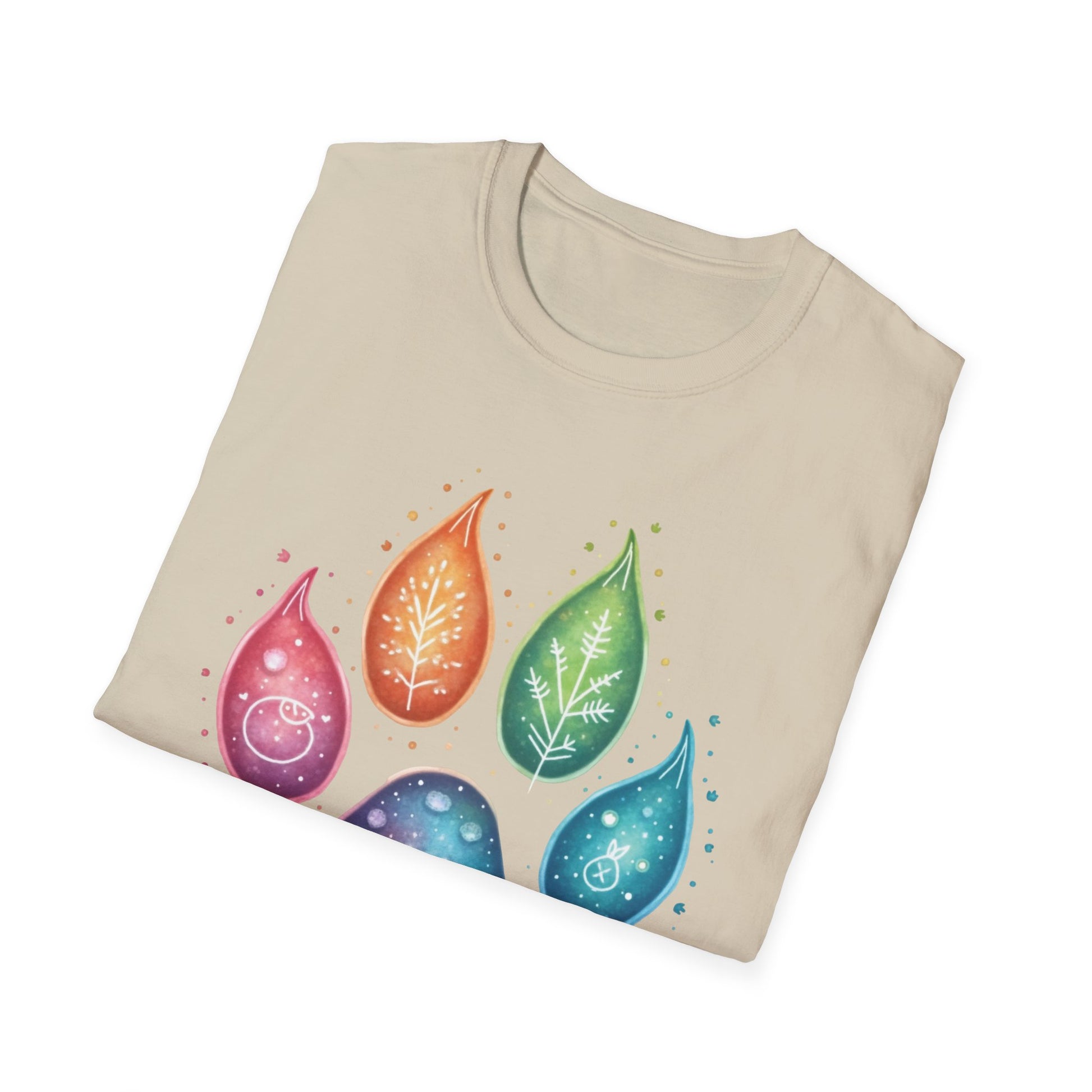 Paw Print T-Shirt - Color Your World with Softstyle Unisex Tee