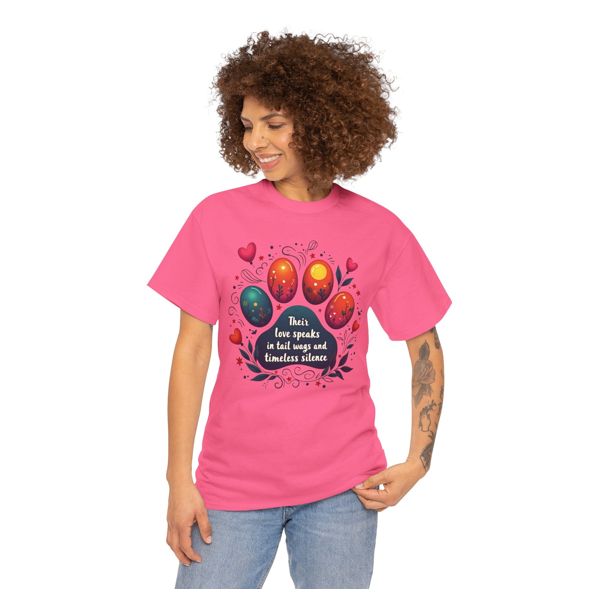 Dog Lover Tee - Their Love Speaks in Tail Wags