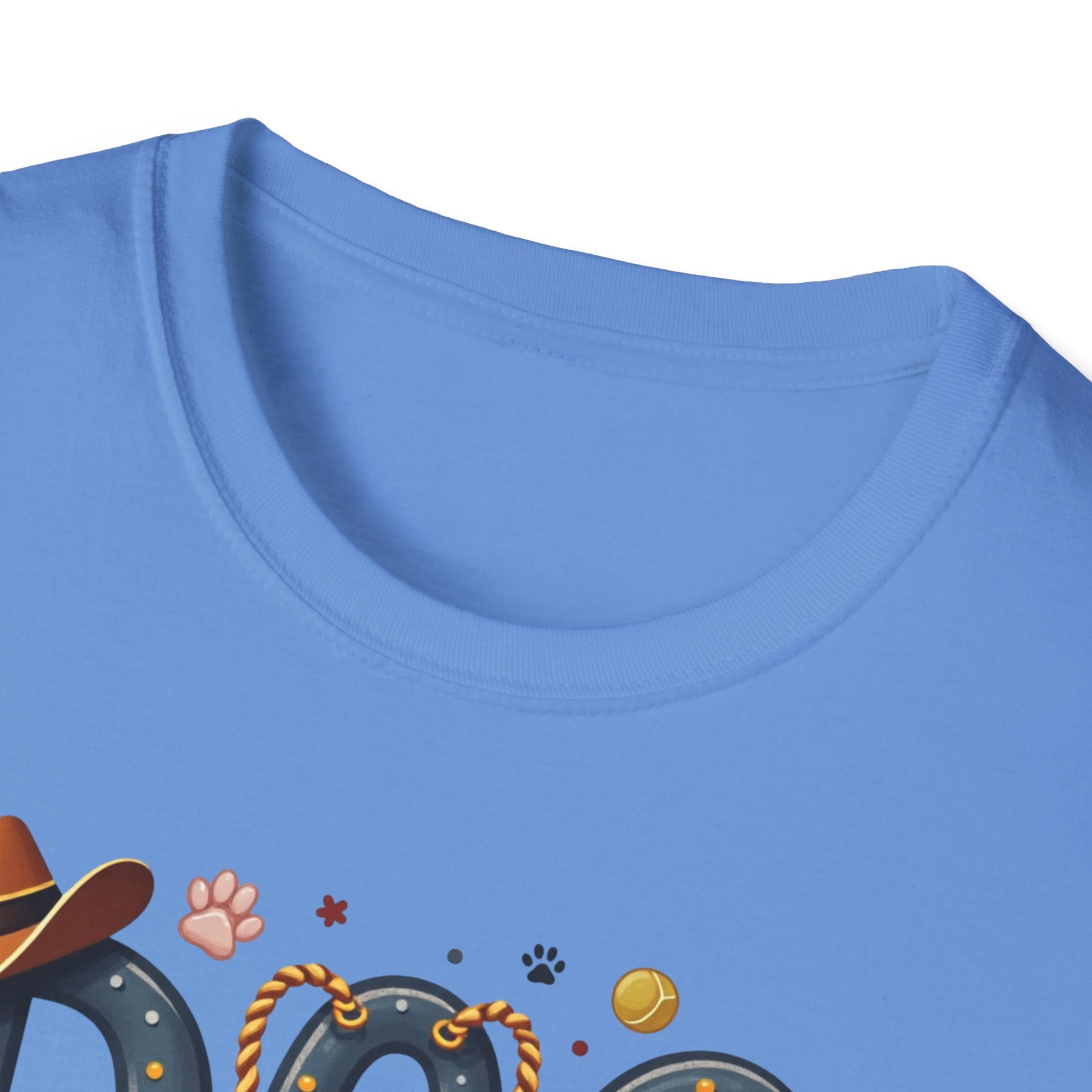 Texas Dog Mom T-Shirt with Texas Map Design