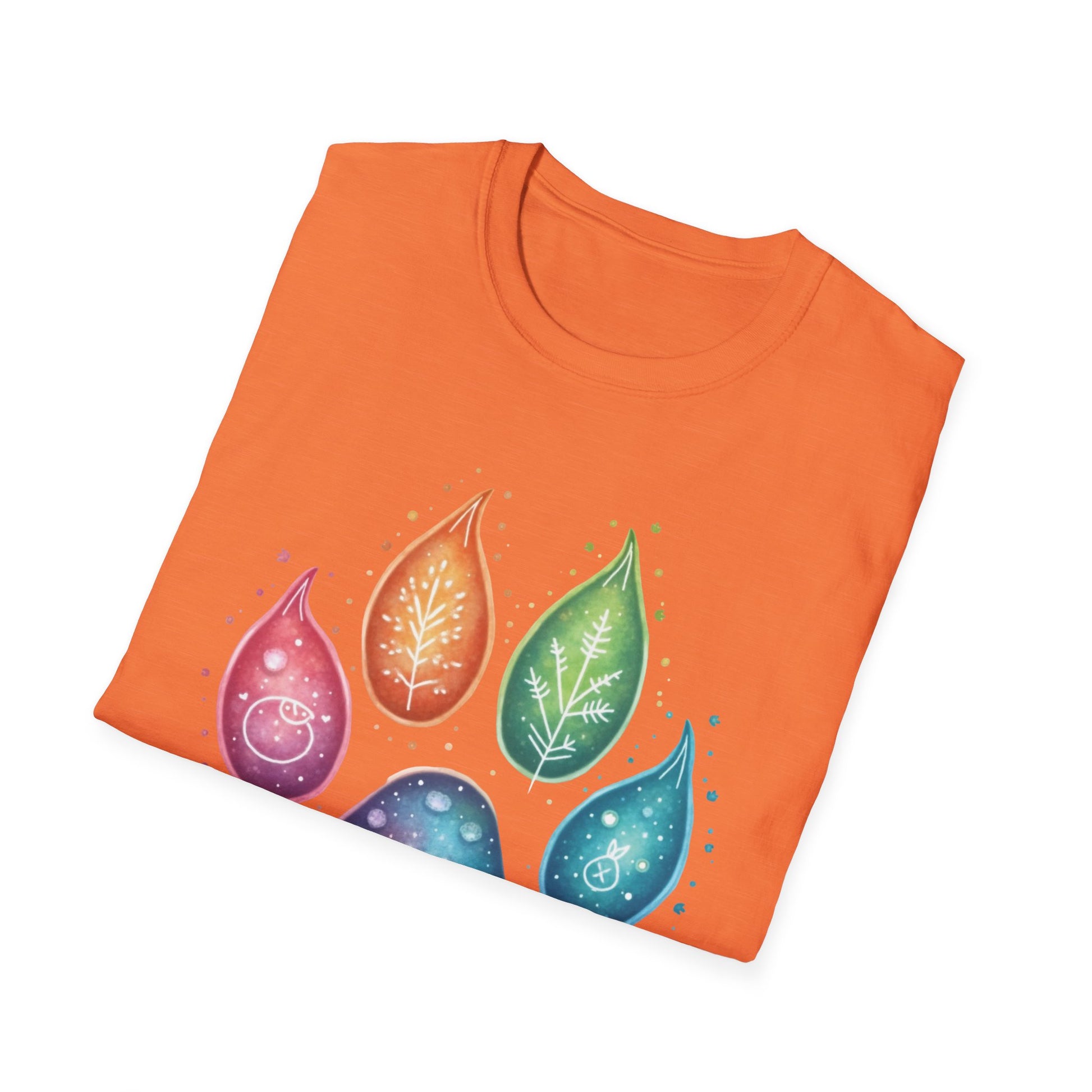 Paw Print T-Shirt - Color Your World with Softstyle Unisex Tee