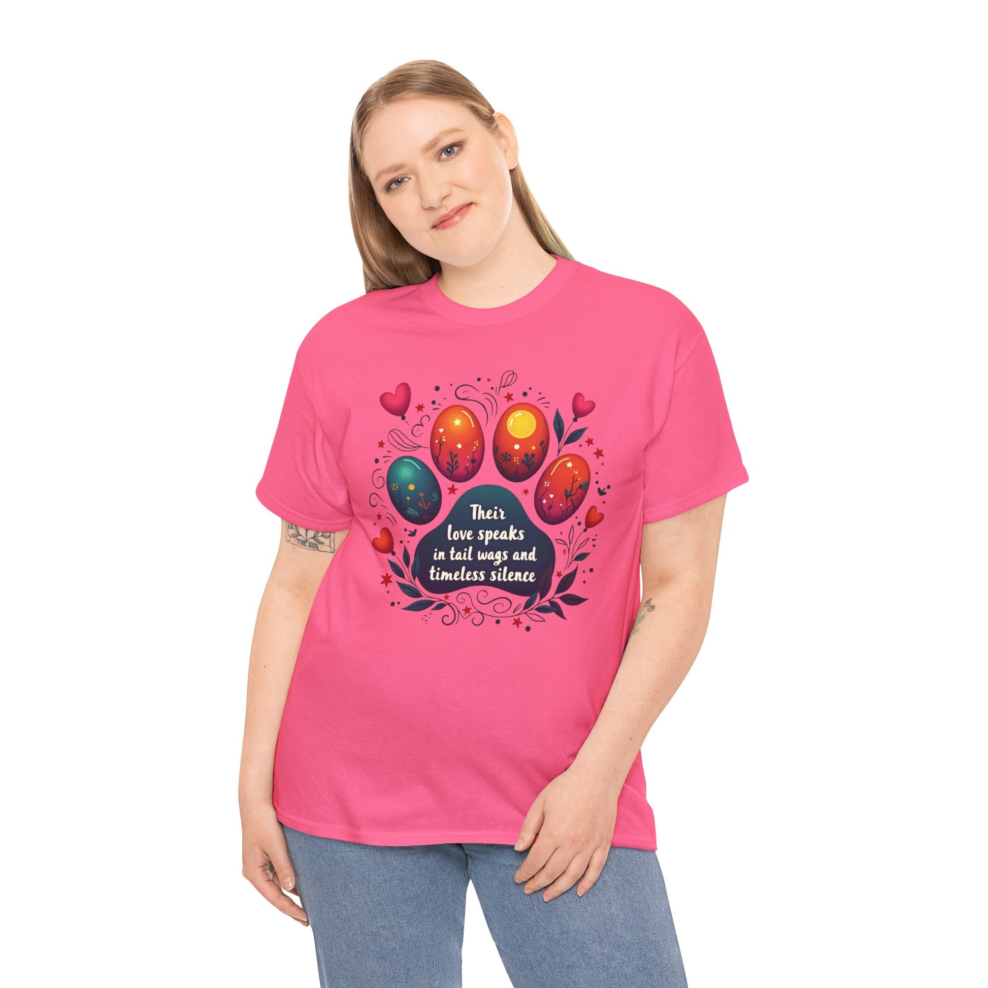 Dog Lover Tee - Their Love Speaks in Tail Wags