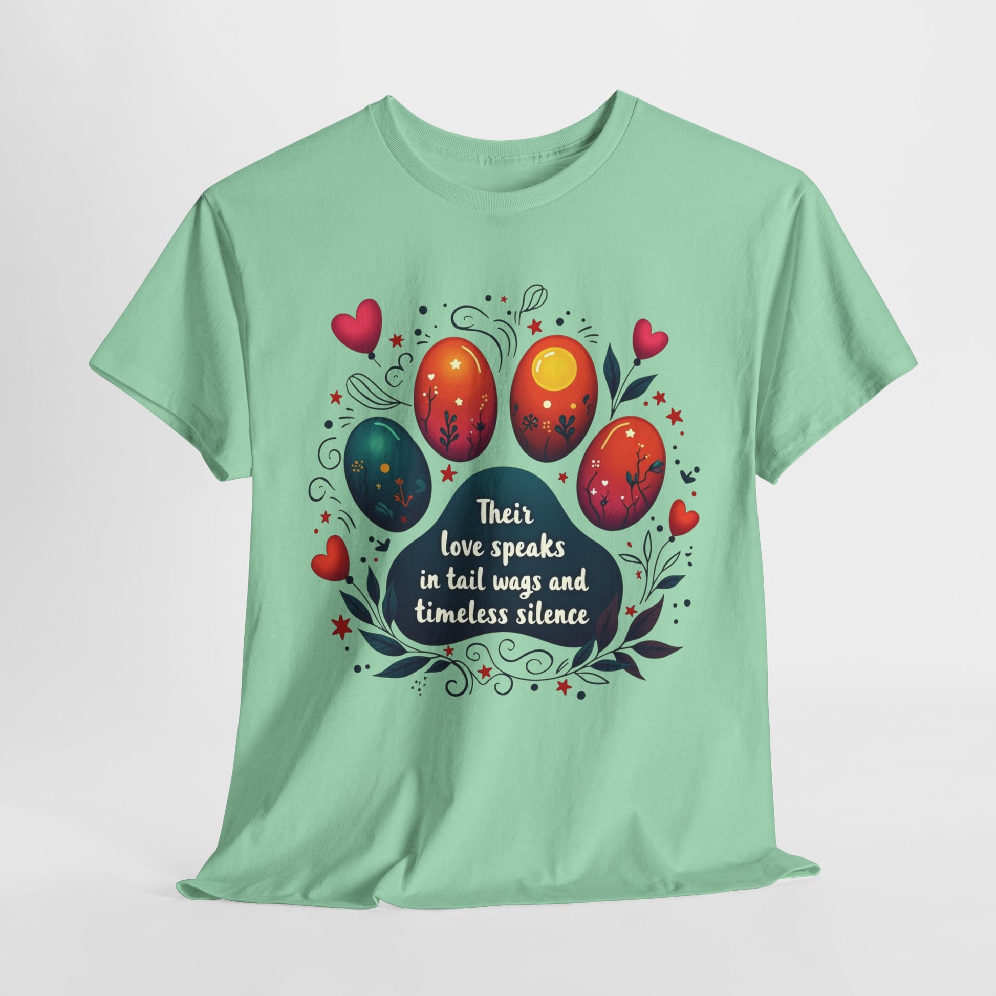 Dog Lover Tee - Their Love Speaks in Tail Wags