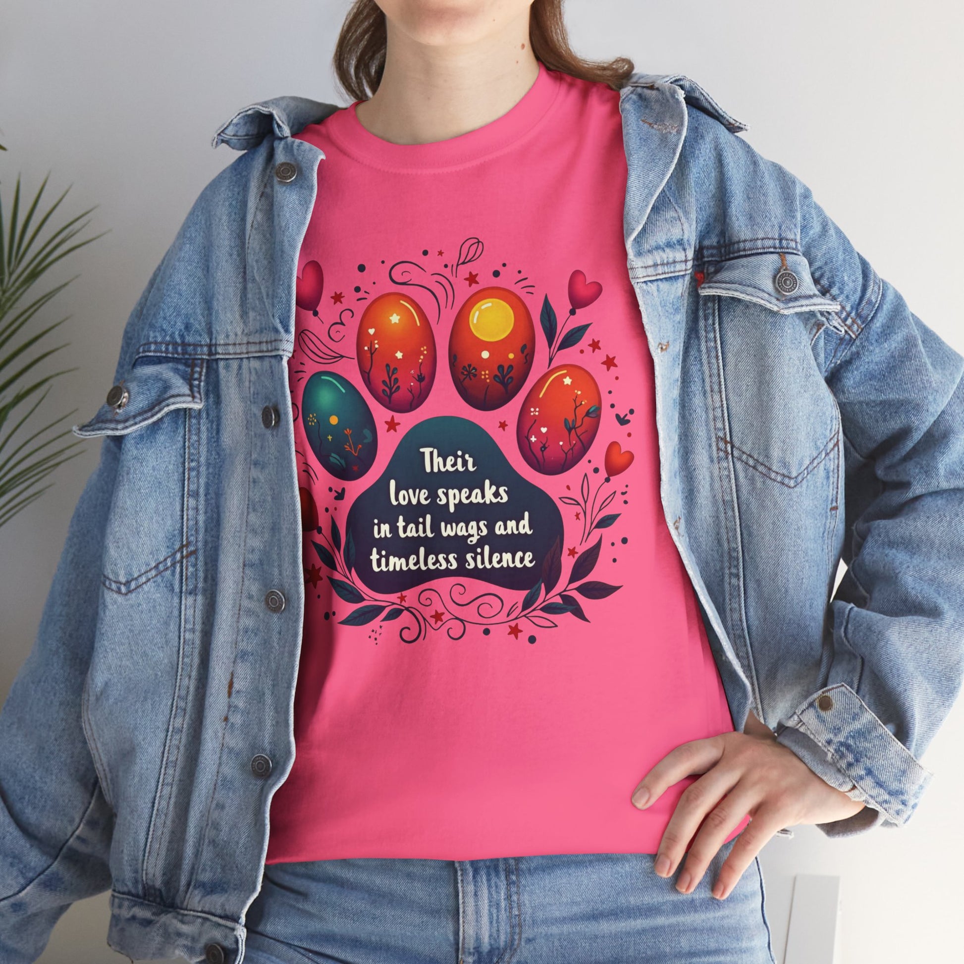 Dog Lover Tee - Their Love Speaks in Tail Wags