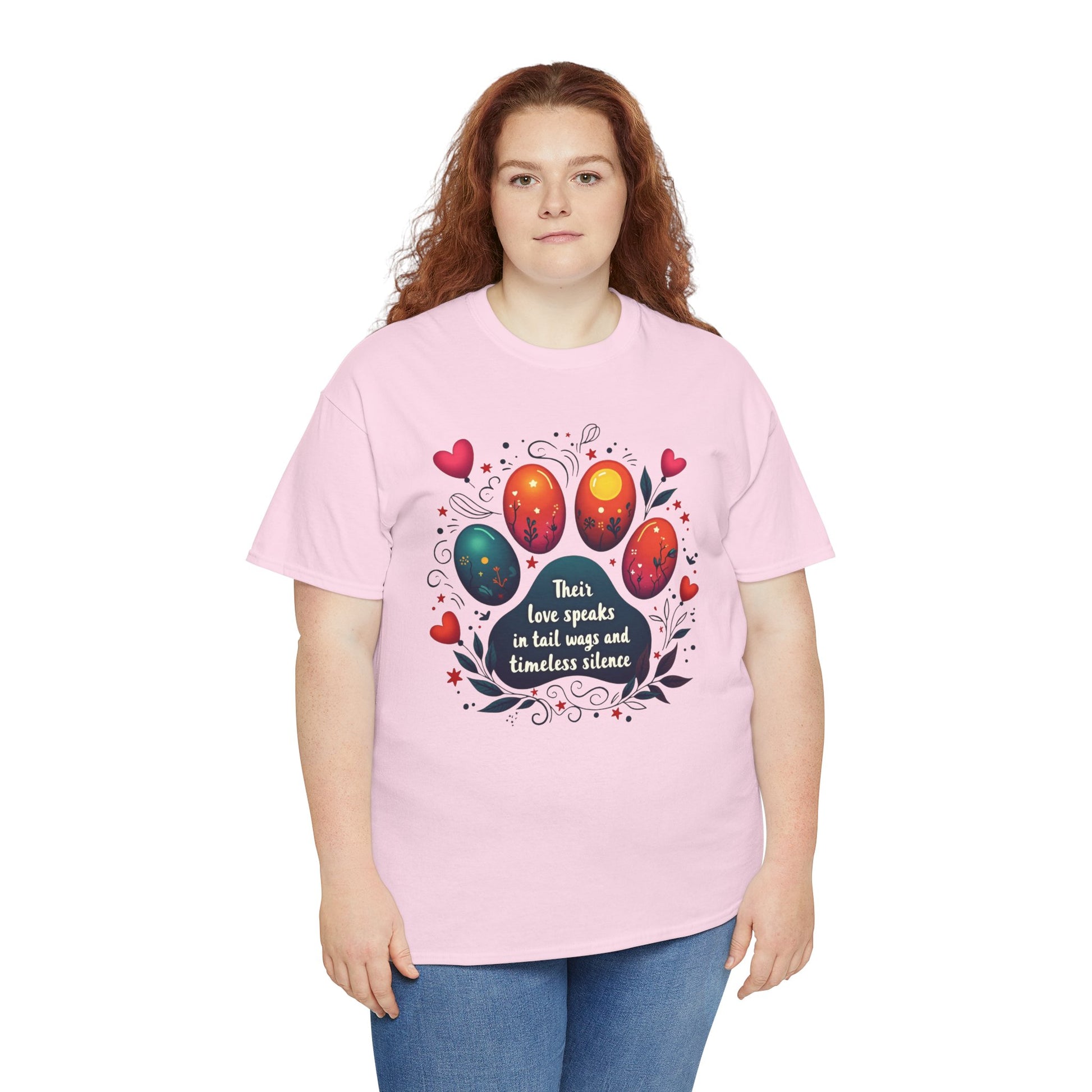 Dog Lover Tee - Their Love Speaks in Tail Wags