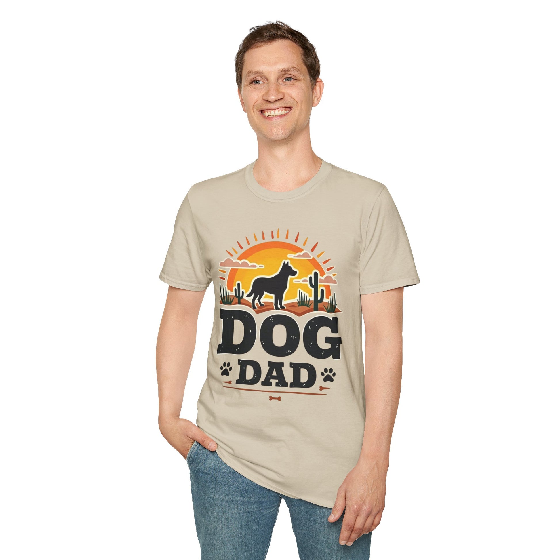 Dog Dad T-Shirt - Fresh, Bold & Unforgettable Style