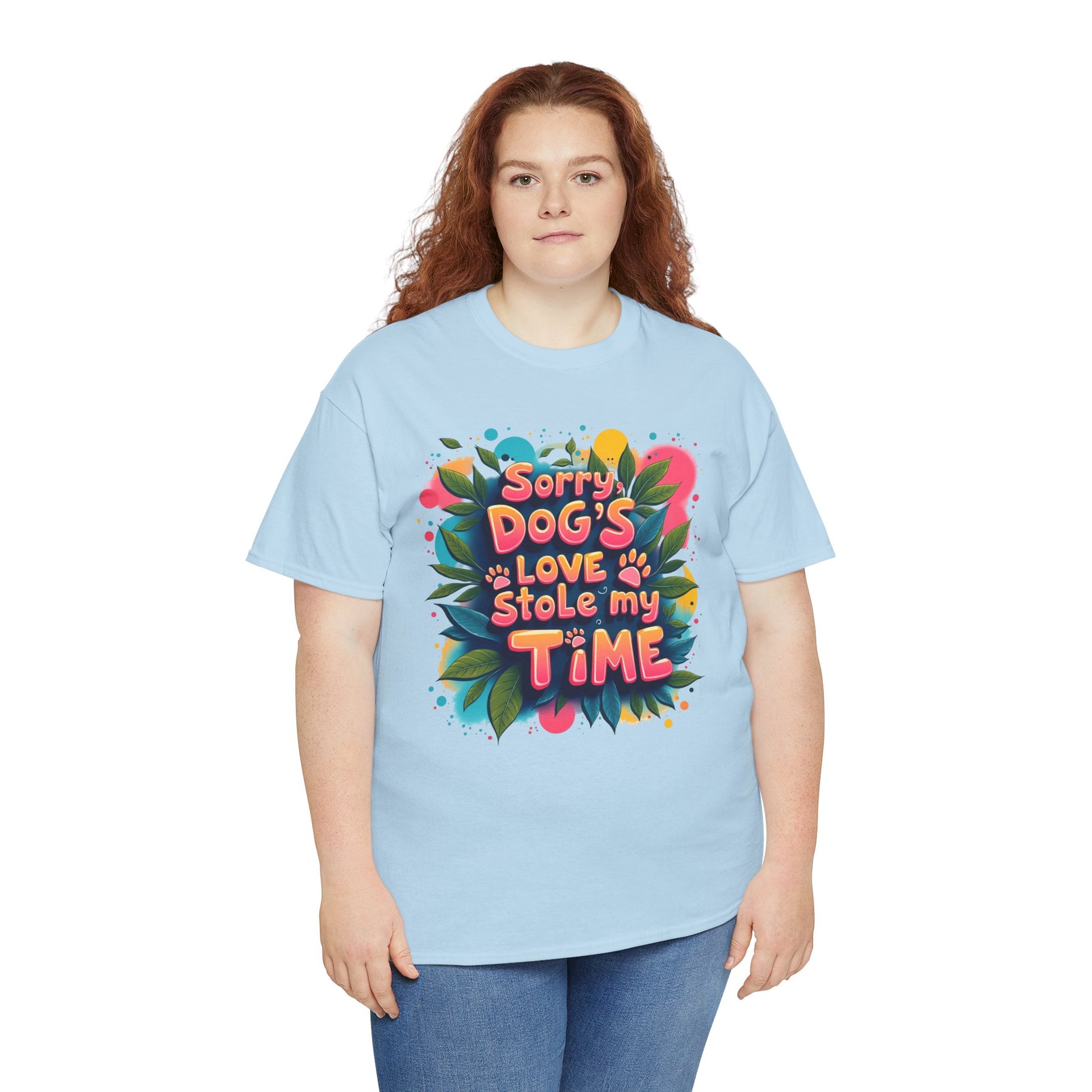 Dog Love Unisex Tee - Sorry Dog's Love Stole My Time