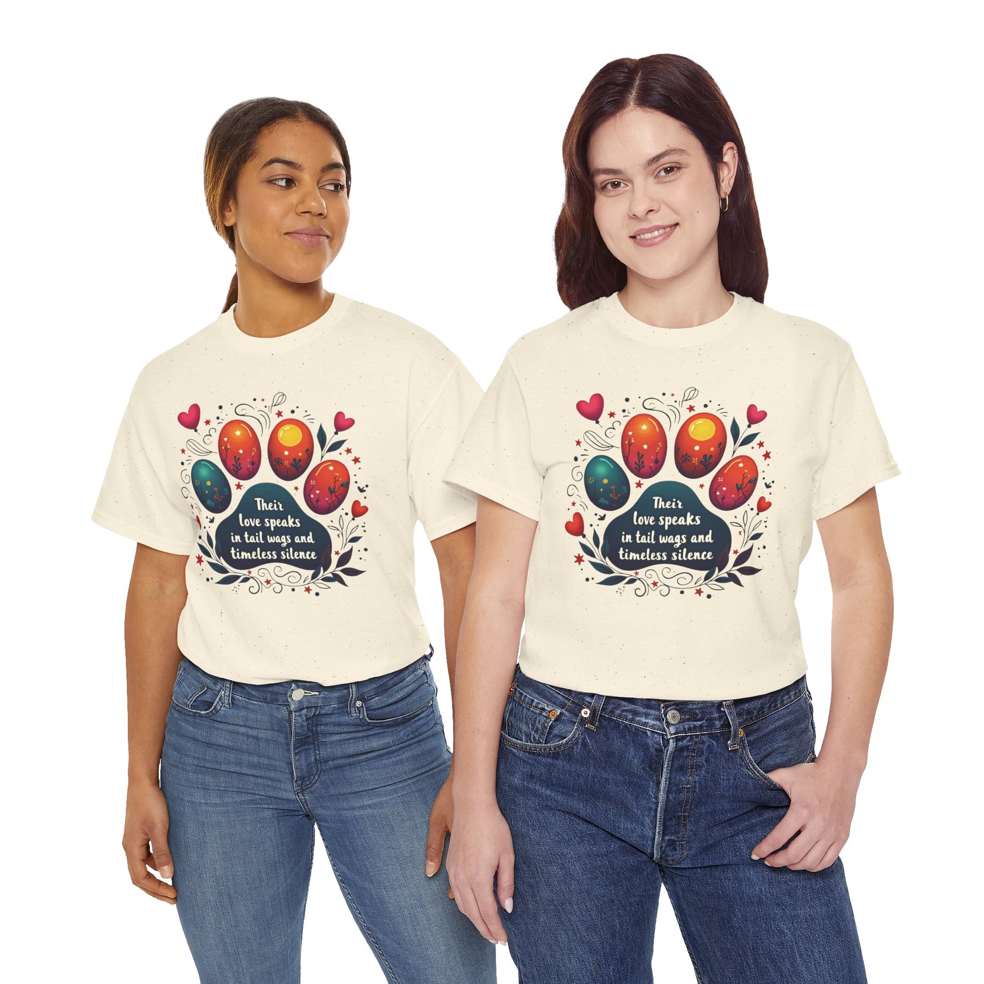 Dog Lover Tee - Their Love Speaks in Tail Wags