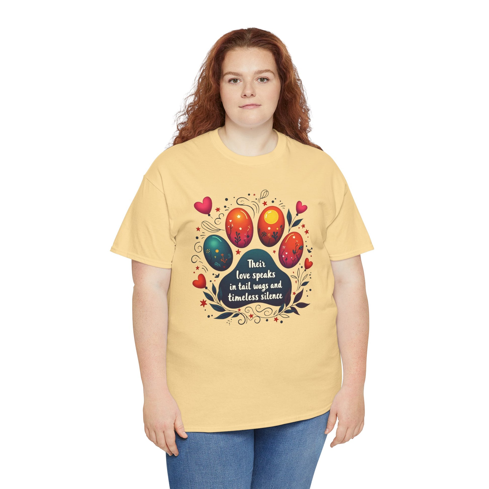 Dog Lover Tee - Their Love Speaks in Tail Wags