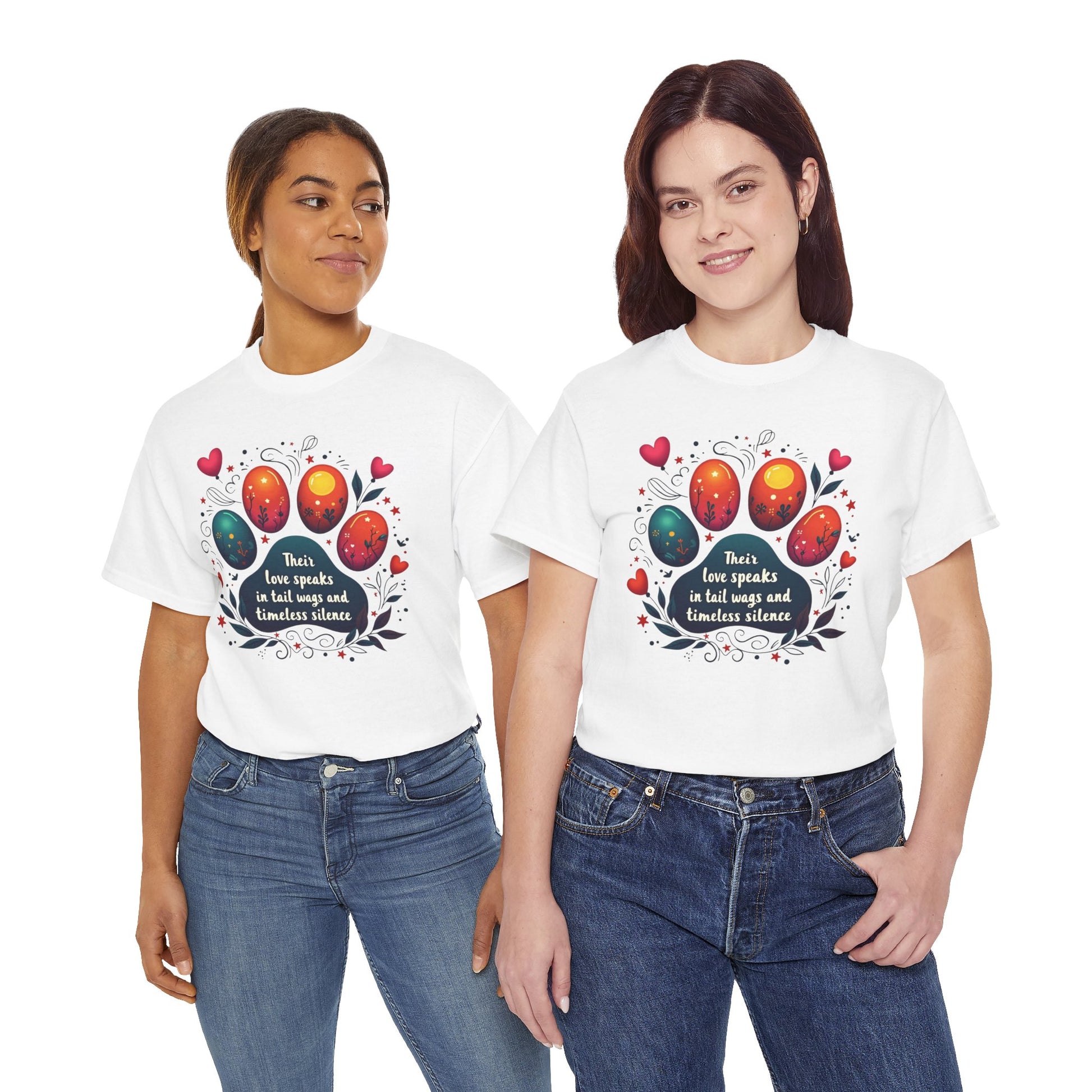 Dog Lover Tee - Their Love Speaks in Tail Wags