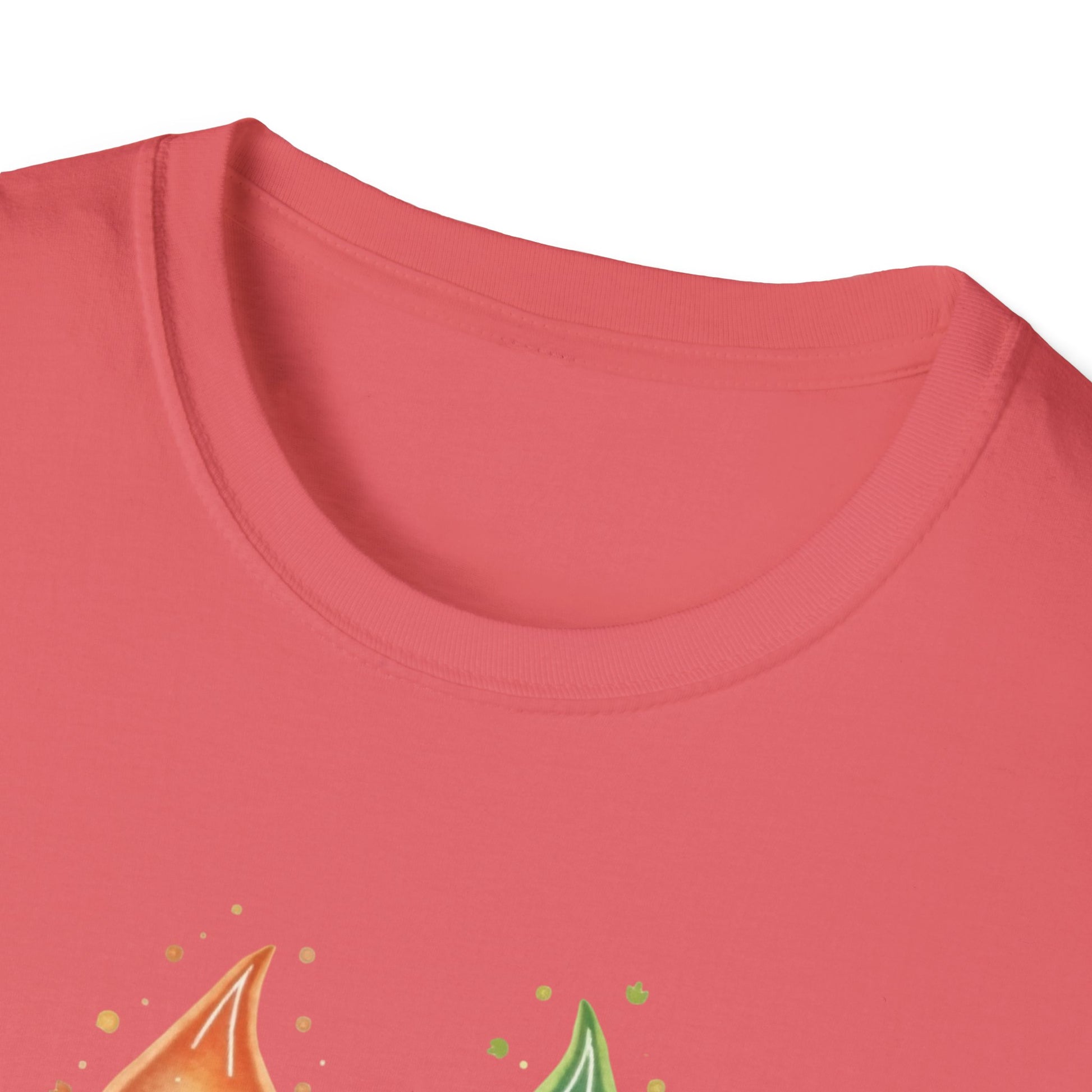 Paw Print T-Shirt - Color Your World with Softstyle Unisex Tee