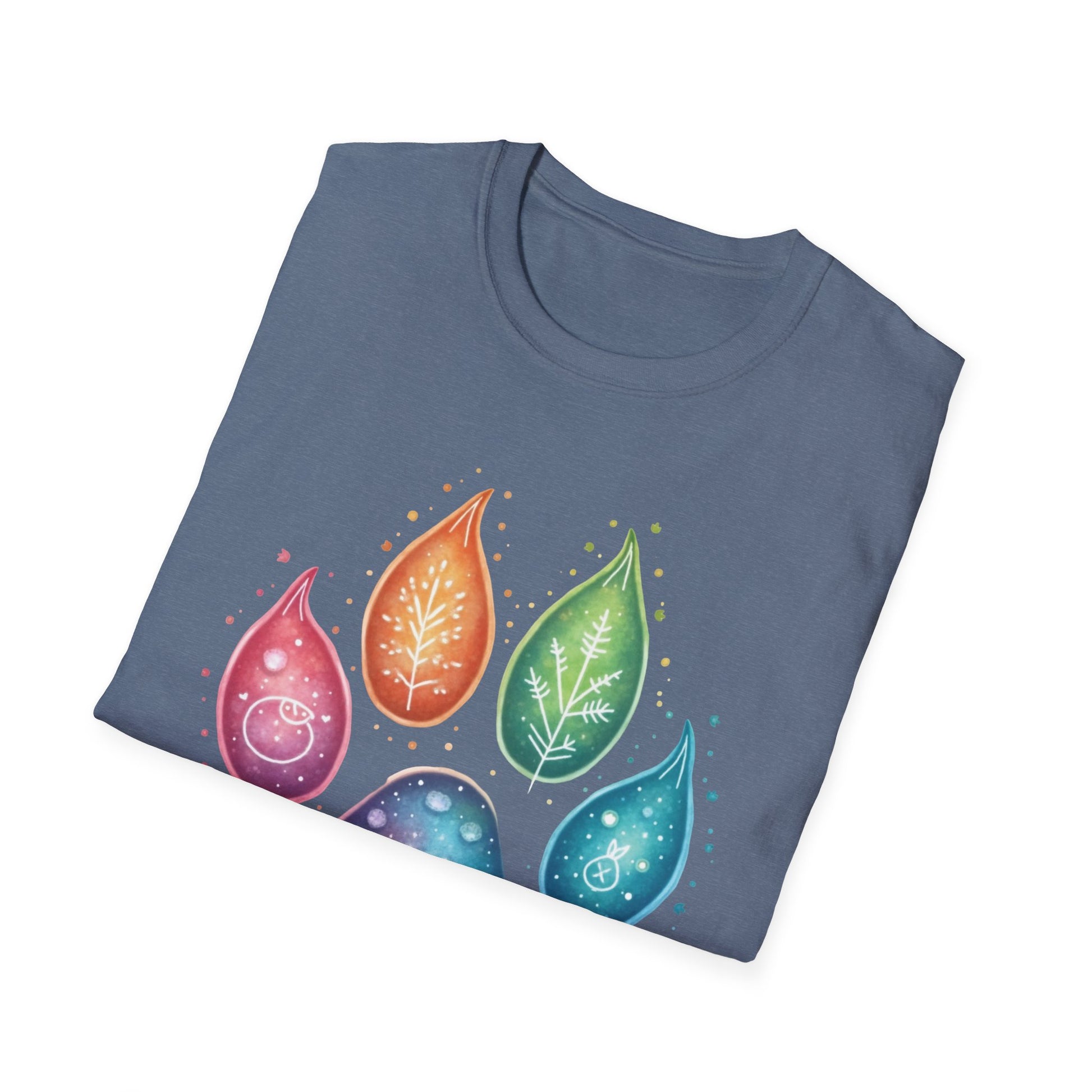 Paw Print T-Shirt - Color Your World with Softstyle Unisex Tee