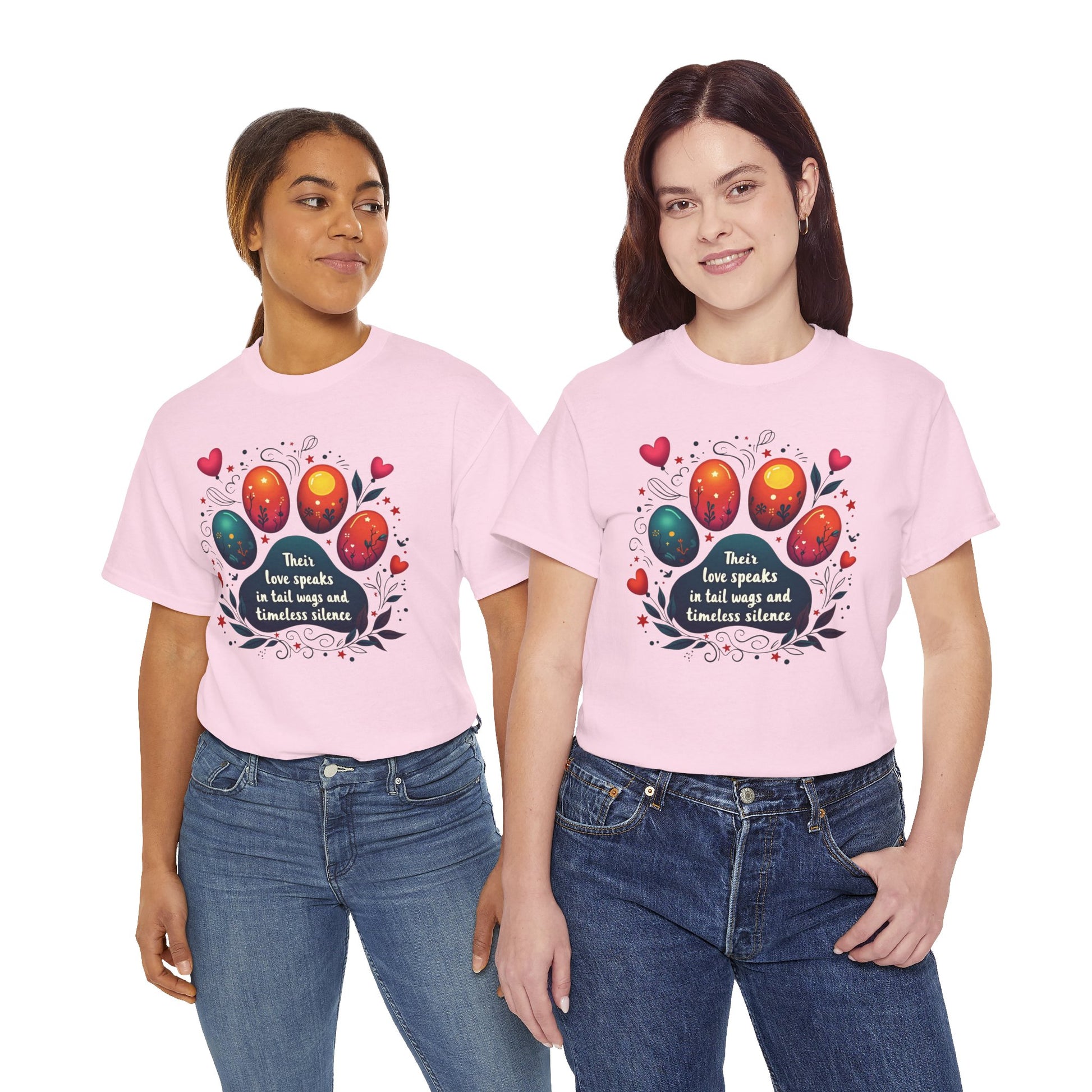 Dog Lover Tee - Their Love Speaks in Tail Wags