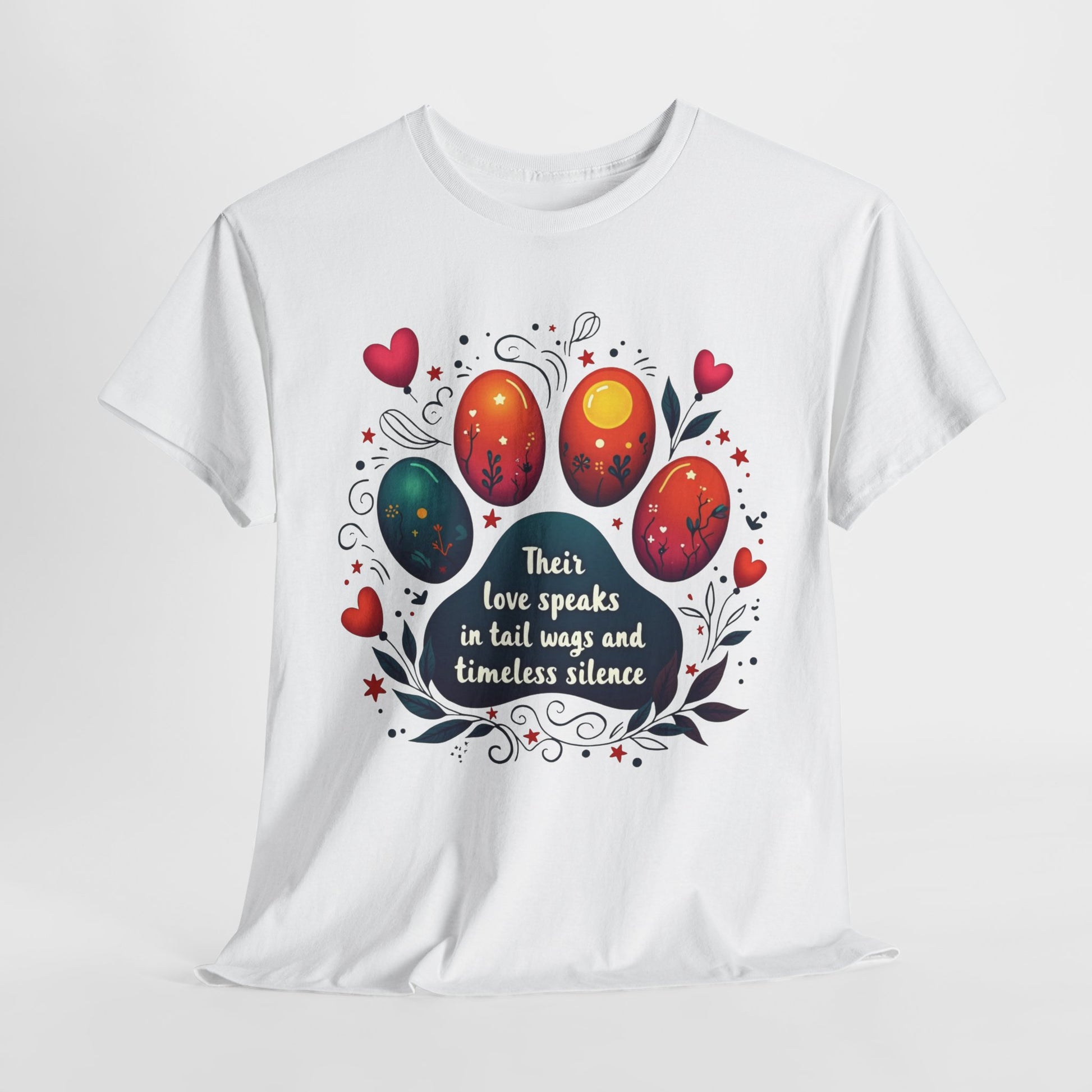 Dog Lover Tee - Their Love Speaks in Tail Wags