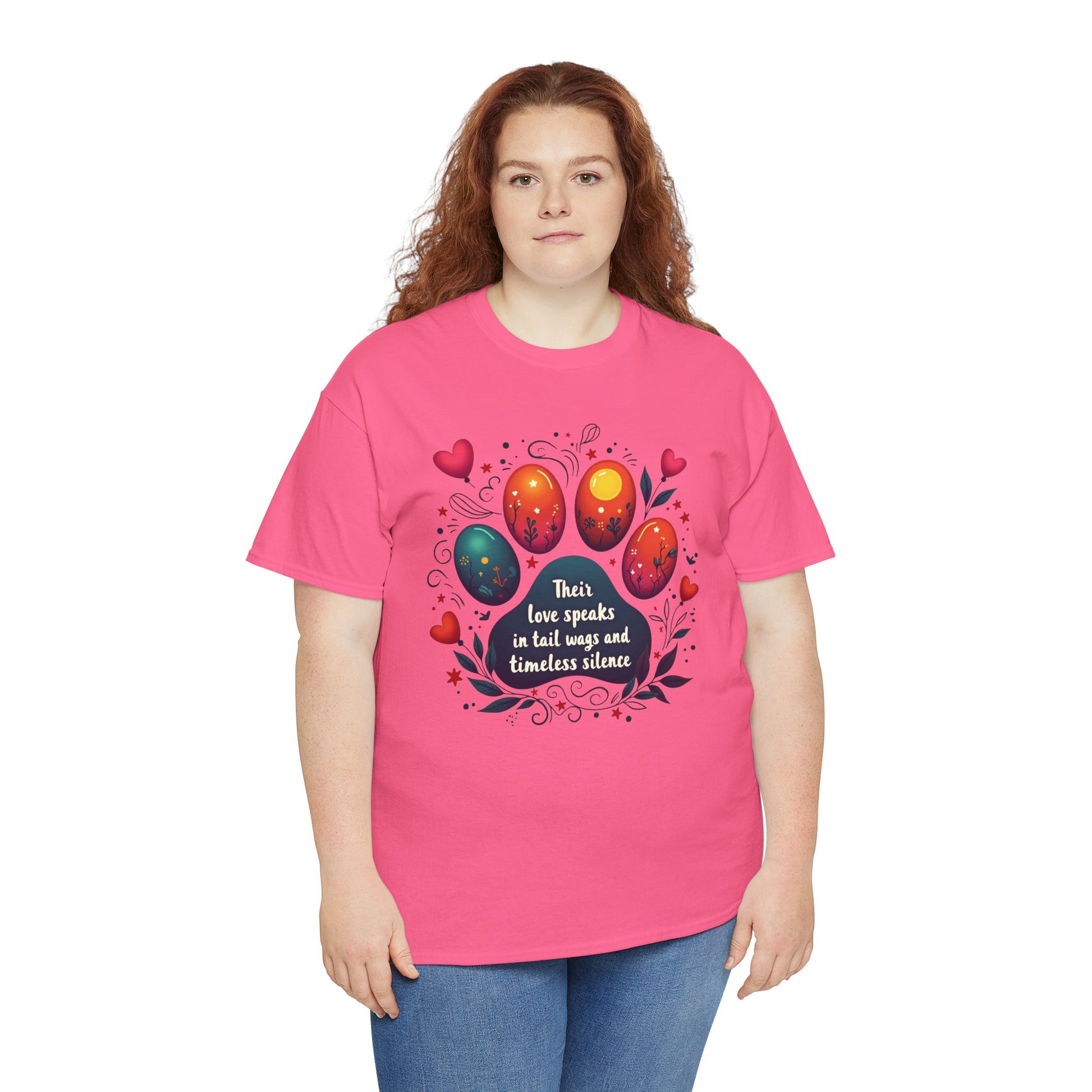 Dog Lover Tee - Their Love Speaks in Tail Wags
