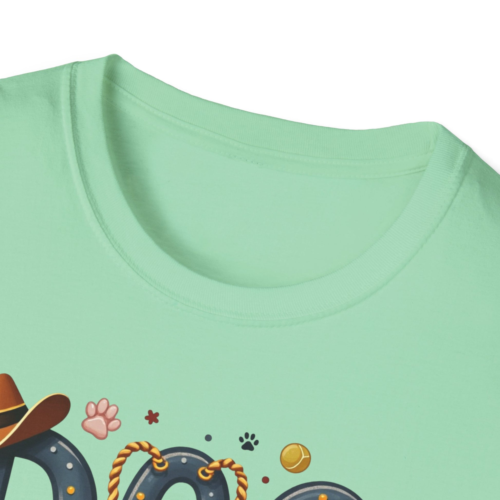 Texas Dog Mom T-Shirt with Texas Map Design