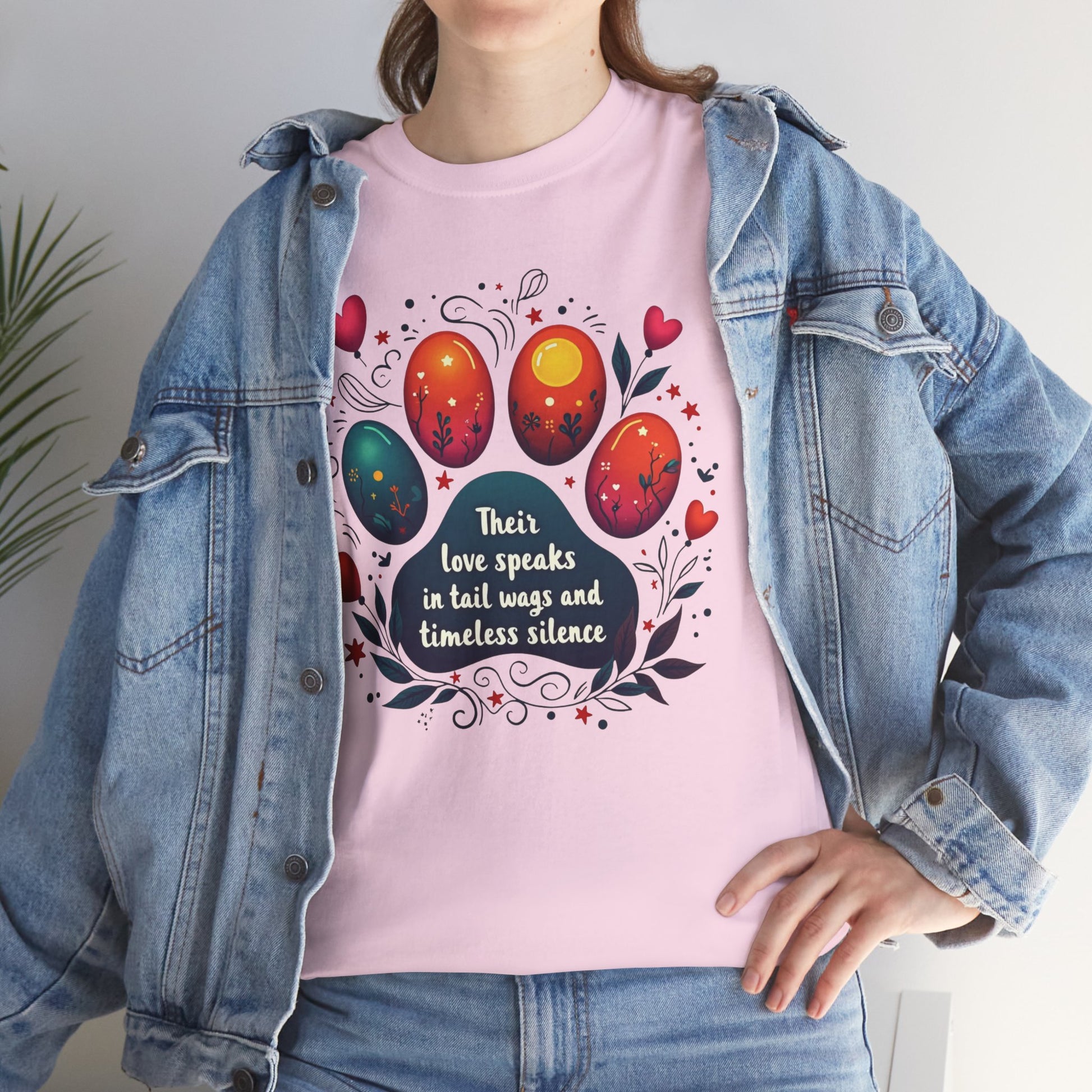 Dog Lover Tee - Their Love Speaks in Tail Wags