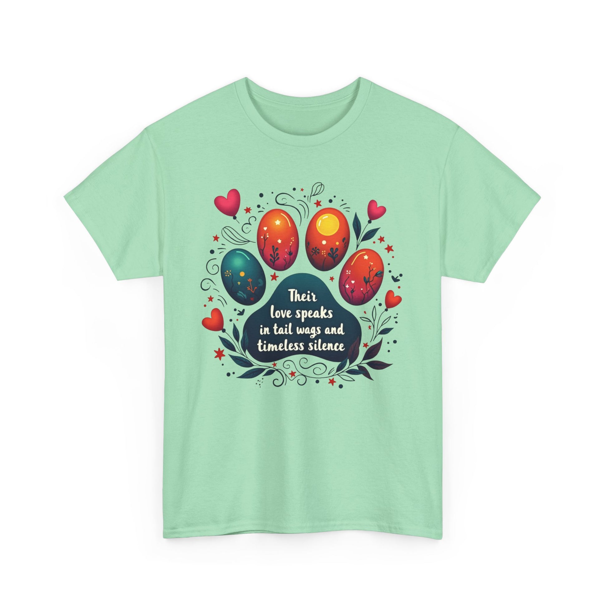 Dog Lover Tee - Their Love Speaks in Tail Wags