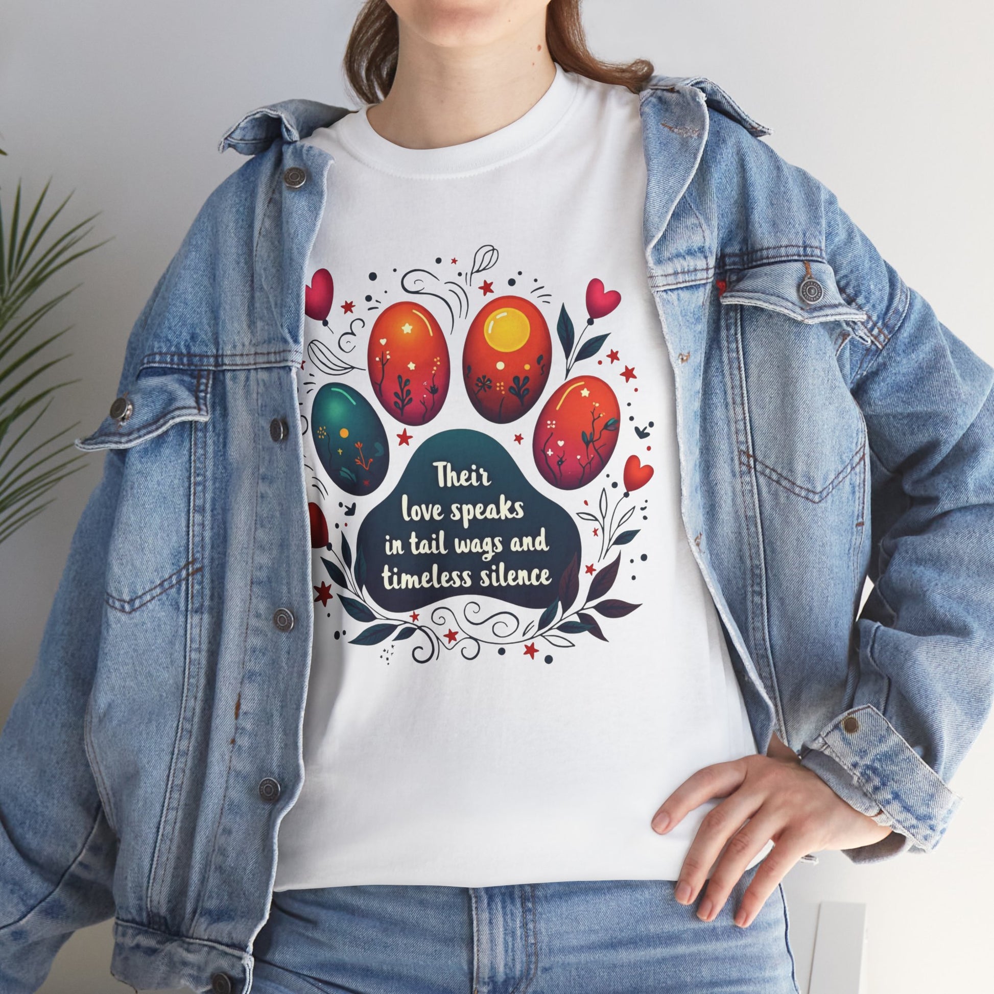 Dog Lover Tee - Their Love Speaks in Tail Wags