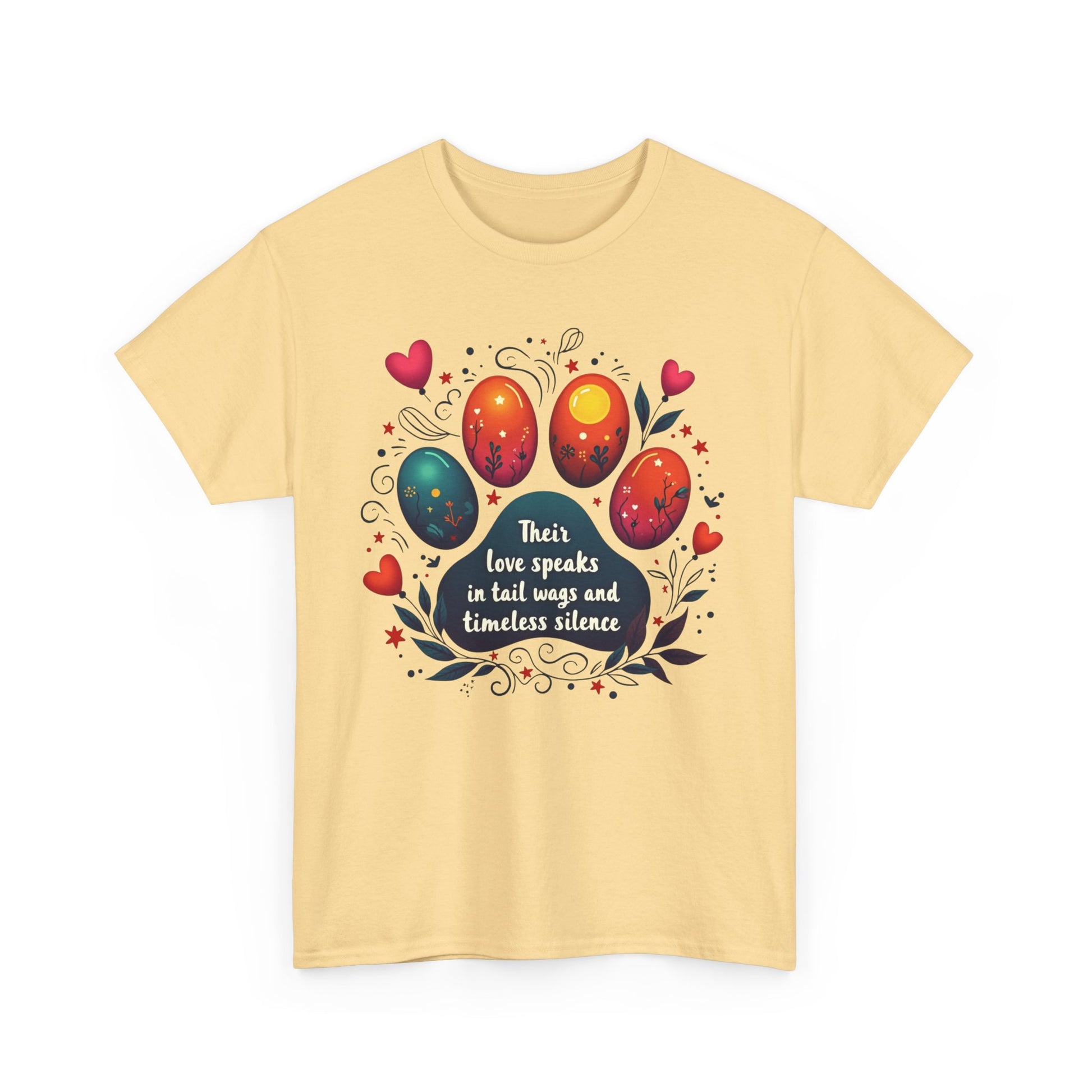 Dog Lover Tee - Their Love Speaks in Tail Wags