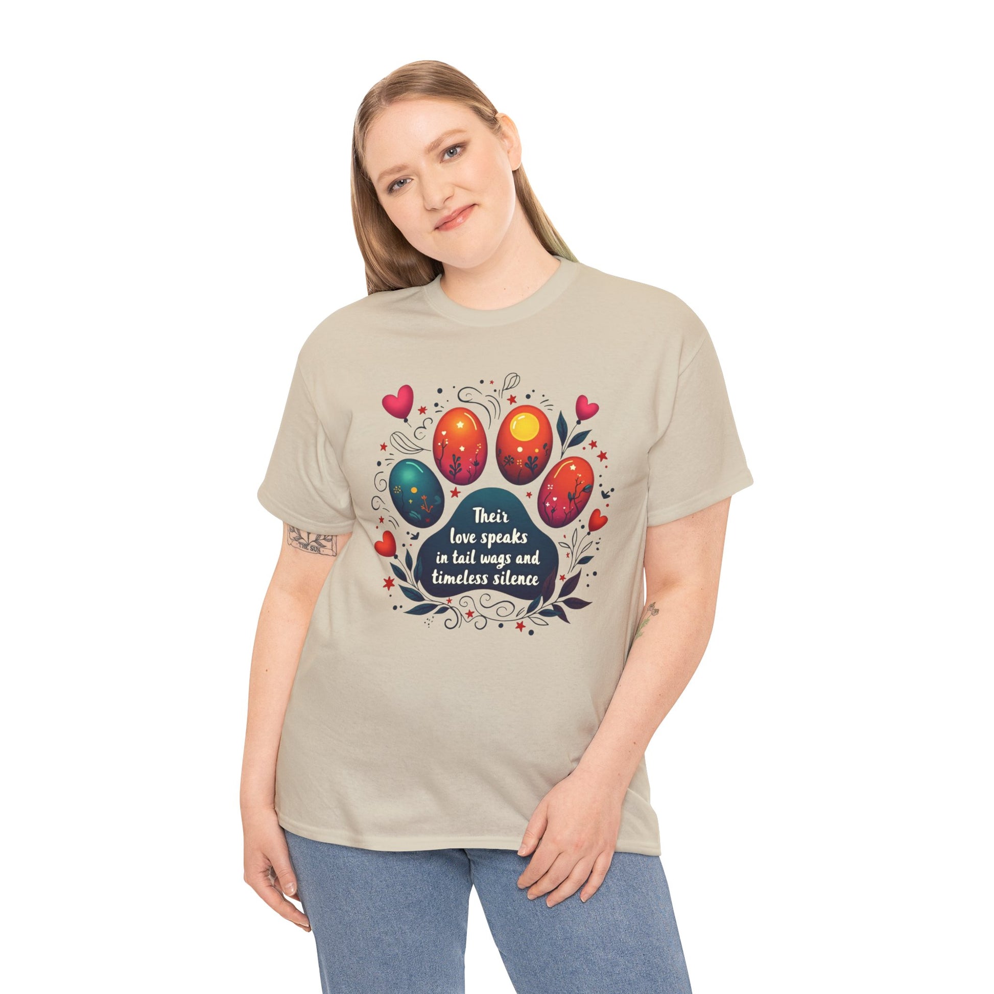 Dog Lover Tee - Their Love Speaks in Tail Wags
