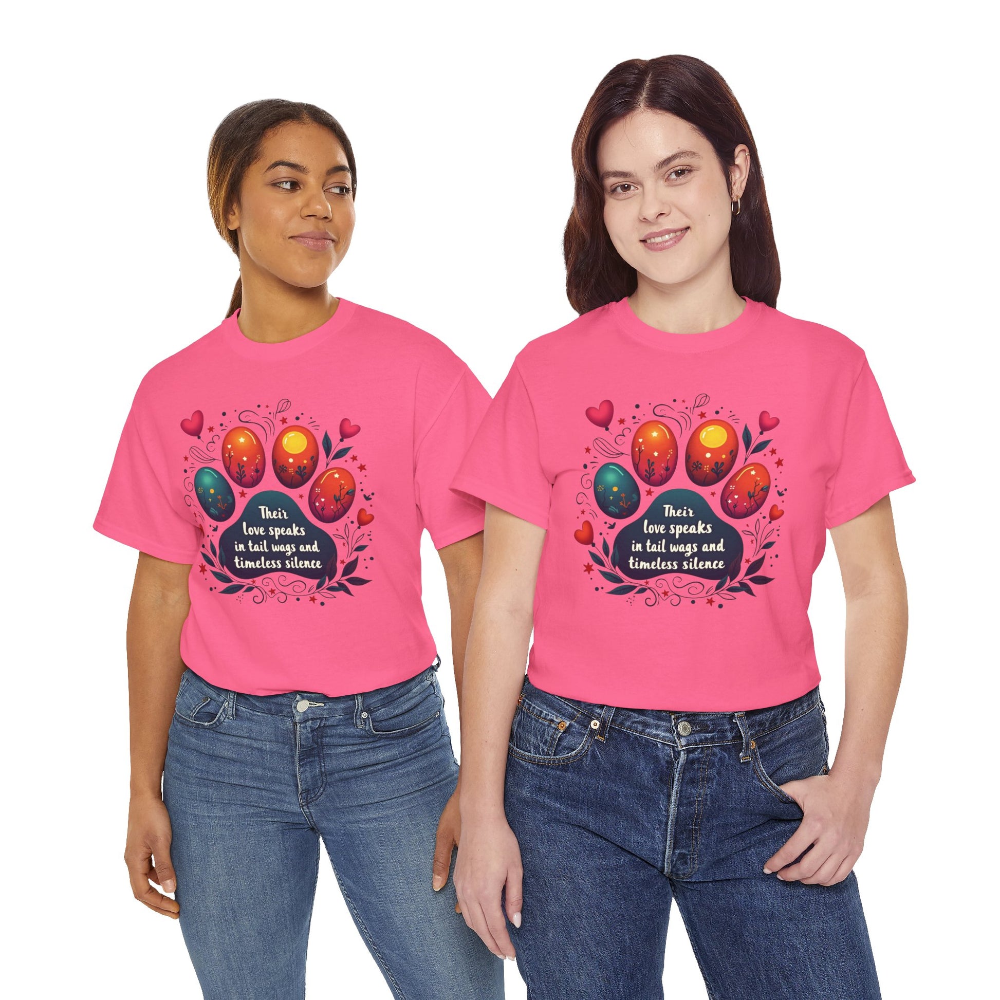 Dog Lover Tee - Their Love Speaks in Tail Wags