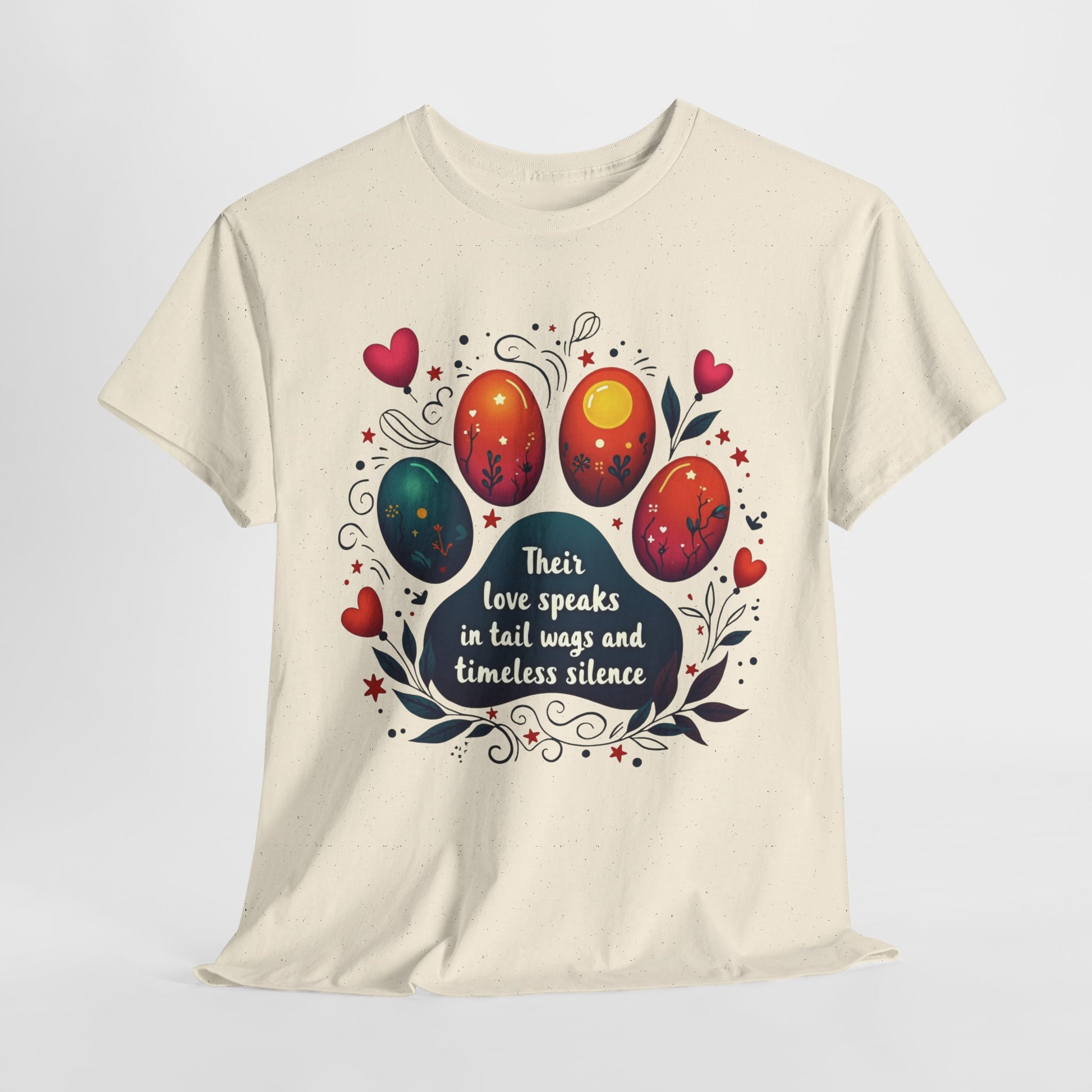 Dog Lover Tee - Their Love Speaks in Tail Wags