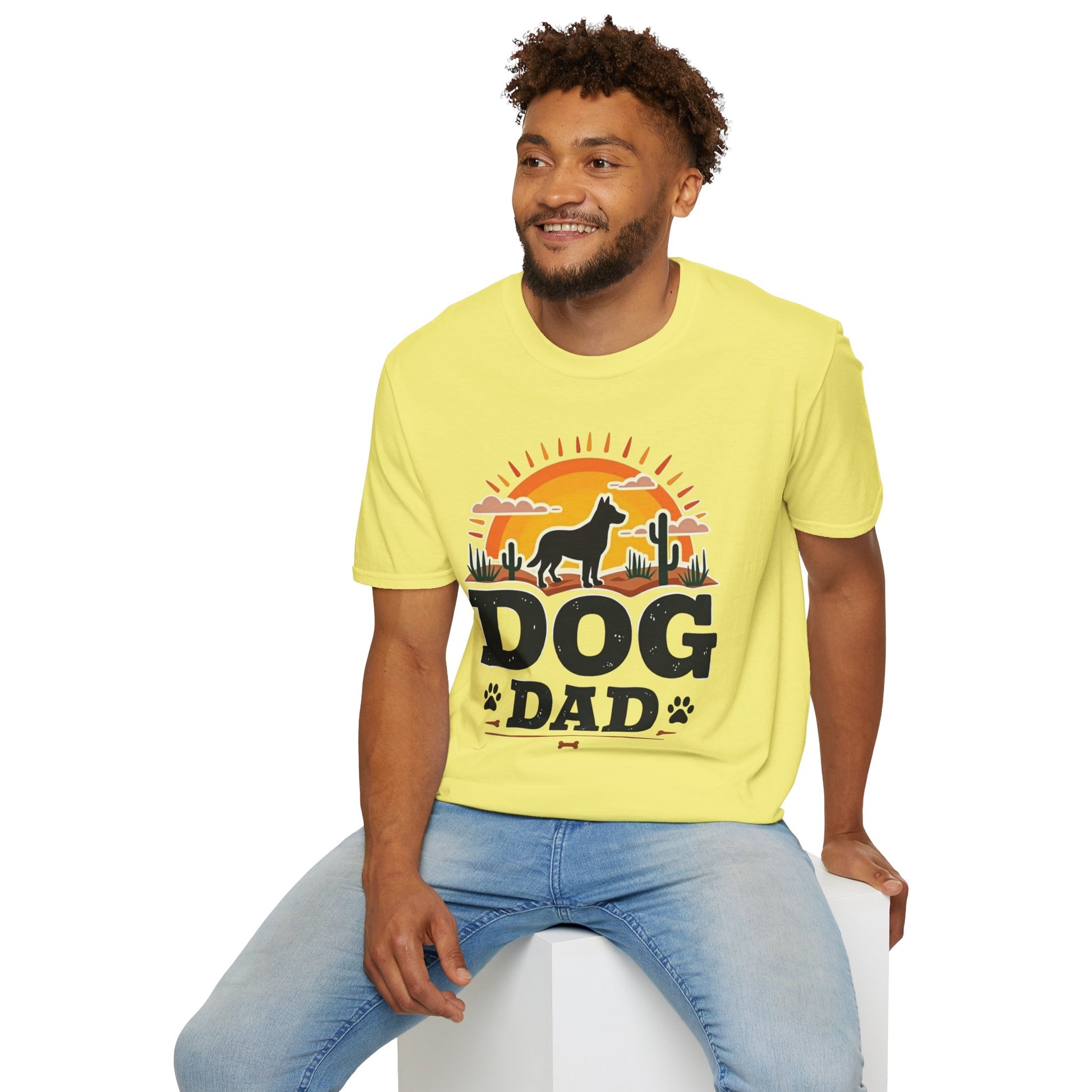 Dog Dad T-Shirt - Fresh, Bold & Unforgettable Style