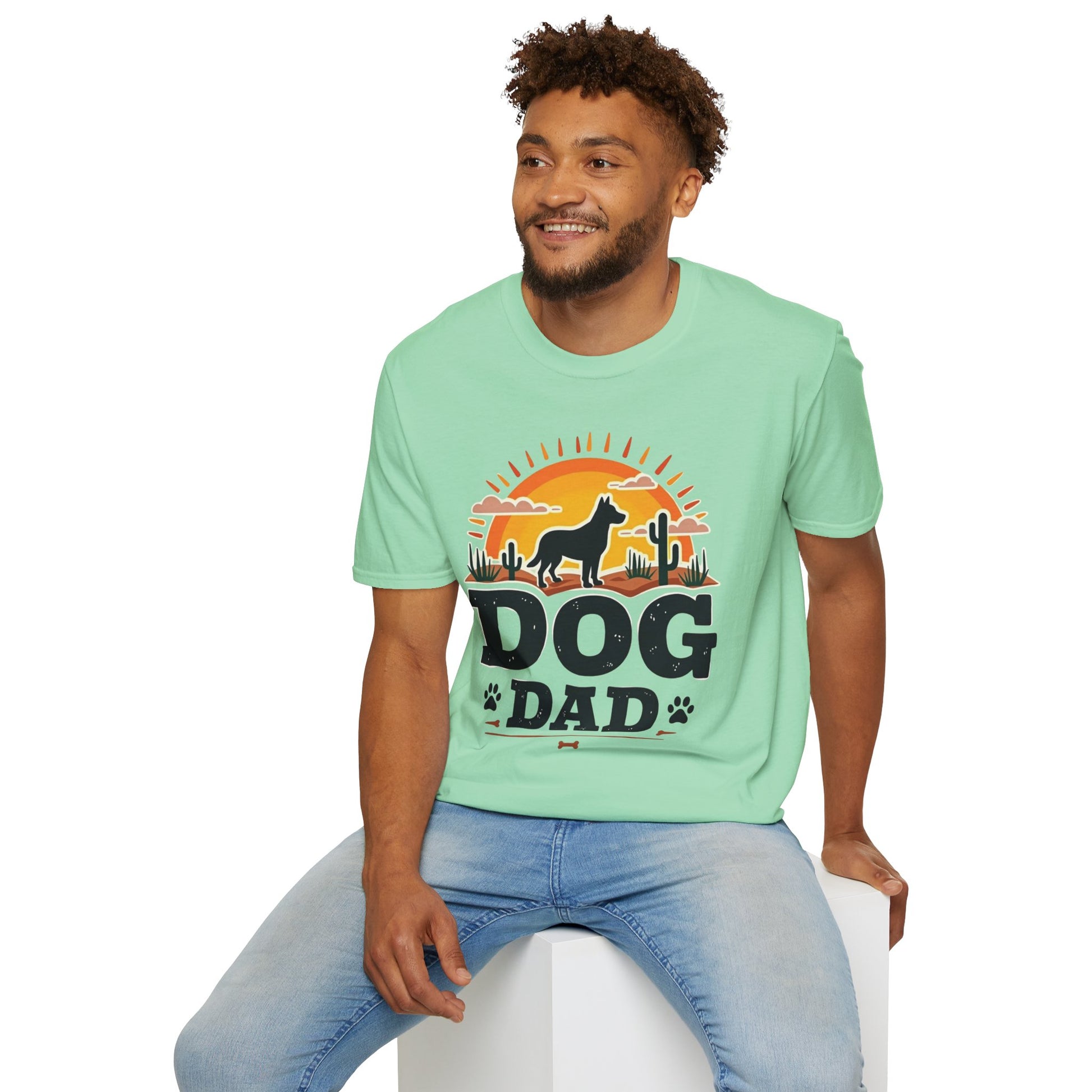 Dog Dad T-Shirt - Fresh, Bold & Unforgettable Style