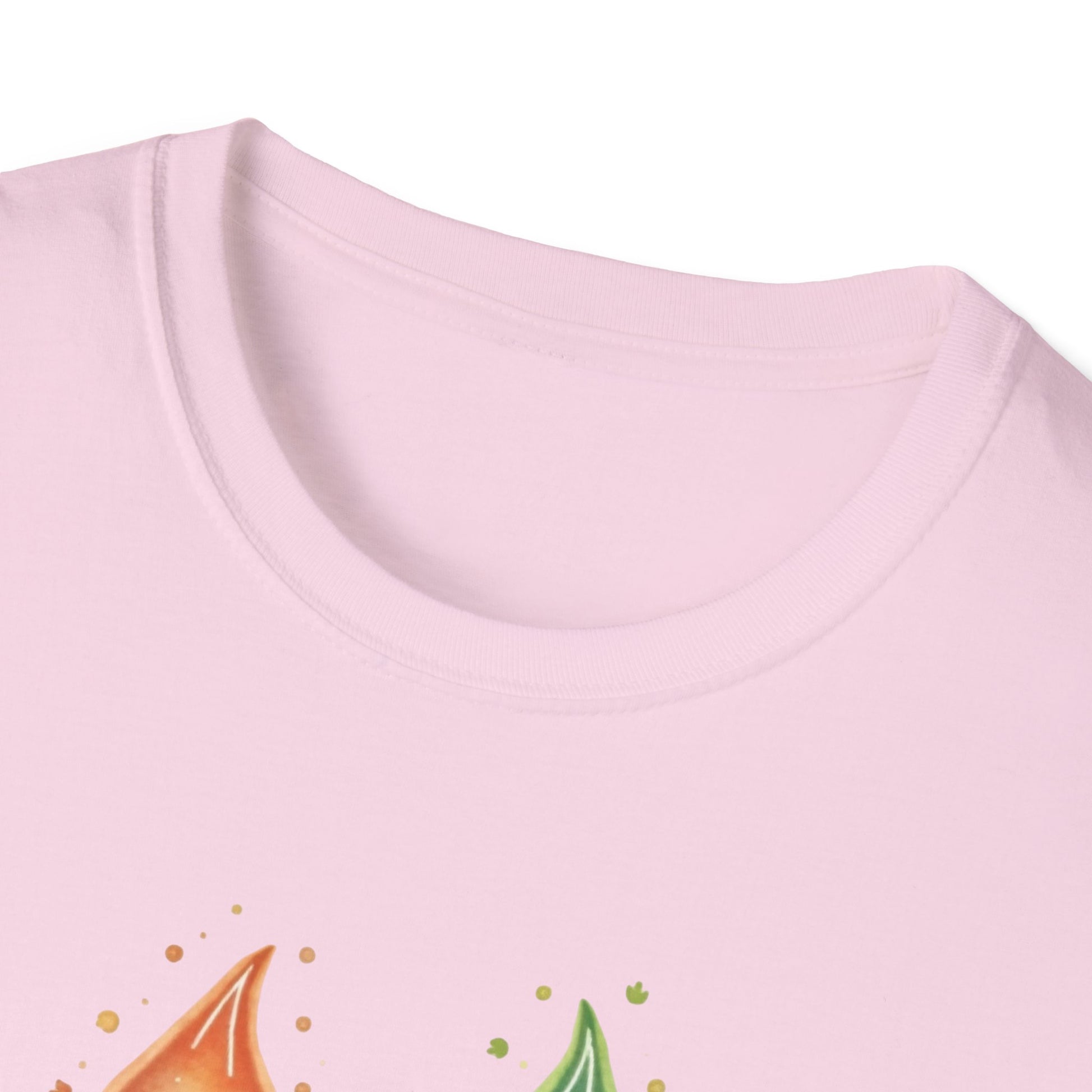 Paw Print T-Shirt - Color Your World with Softstyle Unisex Tee