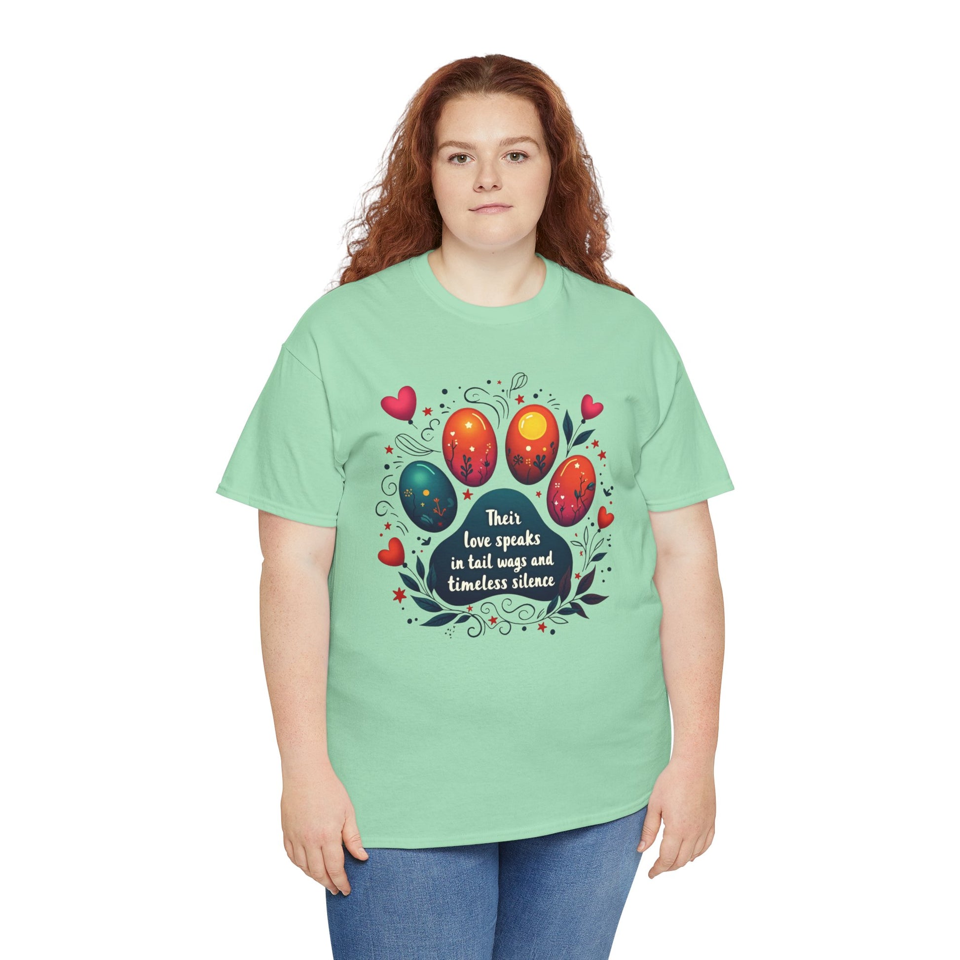 Dog Lover Tee - Their Love Speaks in Tail Wags