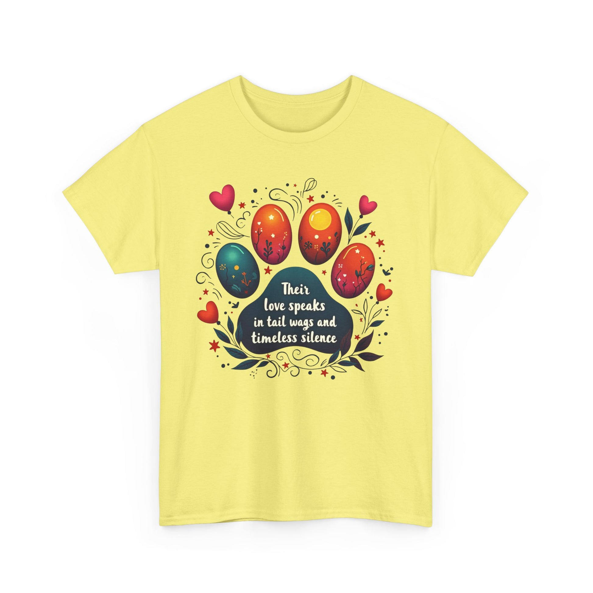 Dog Lover Tee - Their Love Speaks in Tail Wags