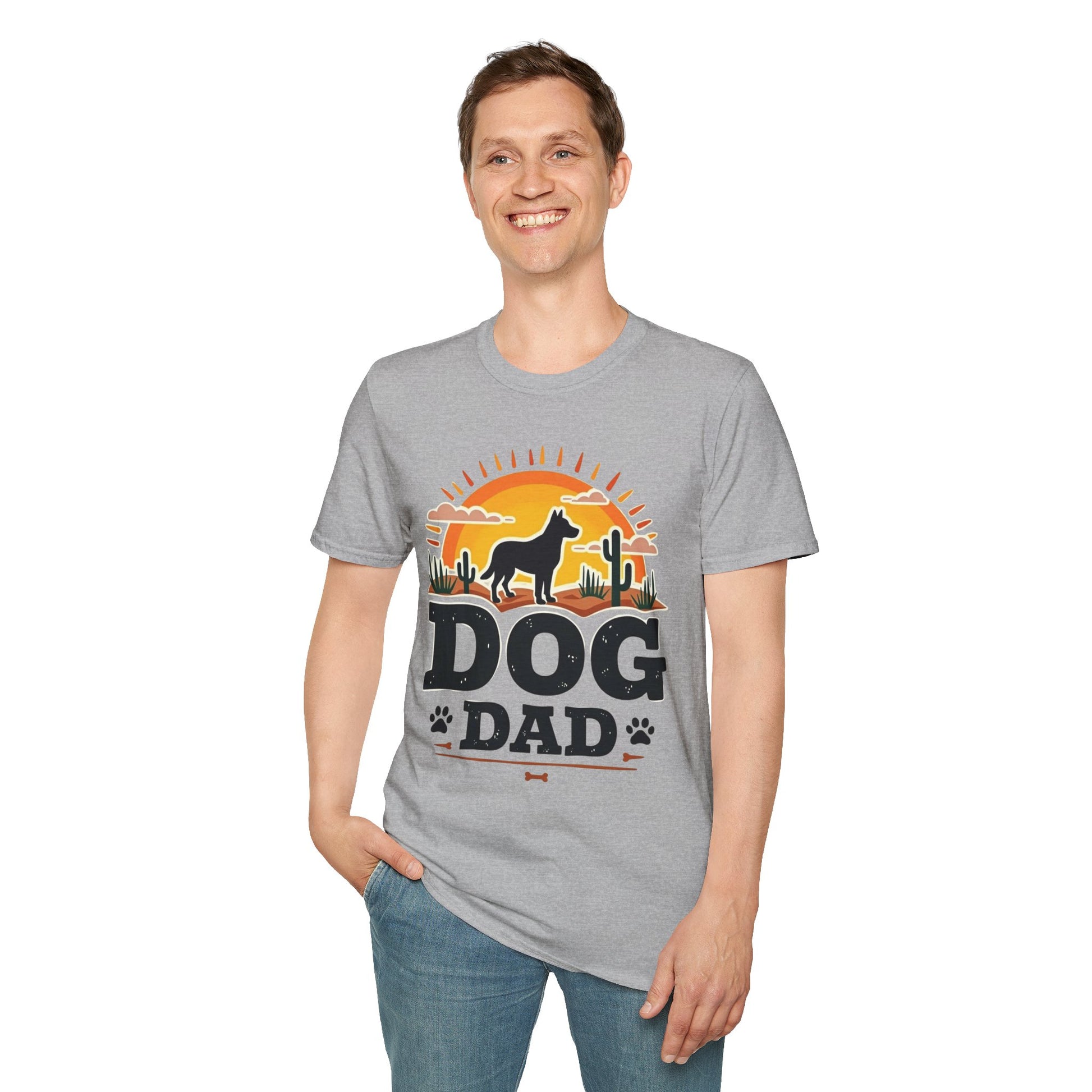 Dog Dad T-Shirt - Fresh, Bold & Unforgettable Style