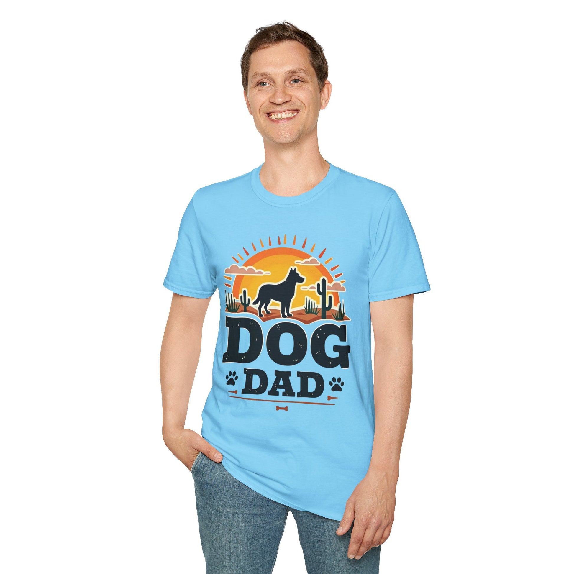 Dog Dad T-Shirt - Fresh, Bold & Unforgettable Style