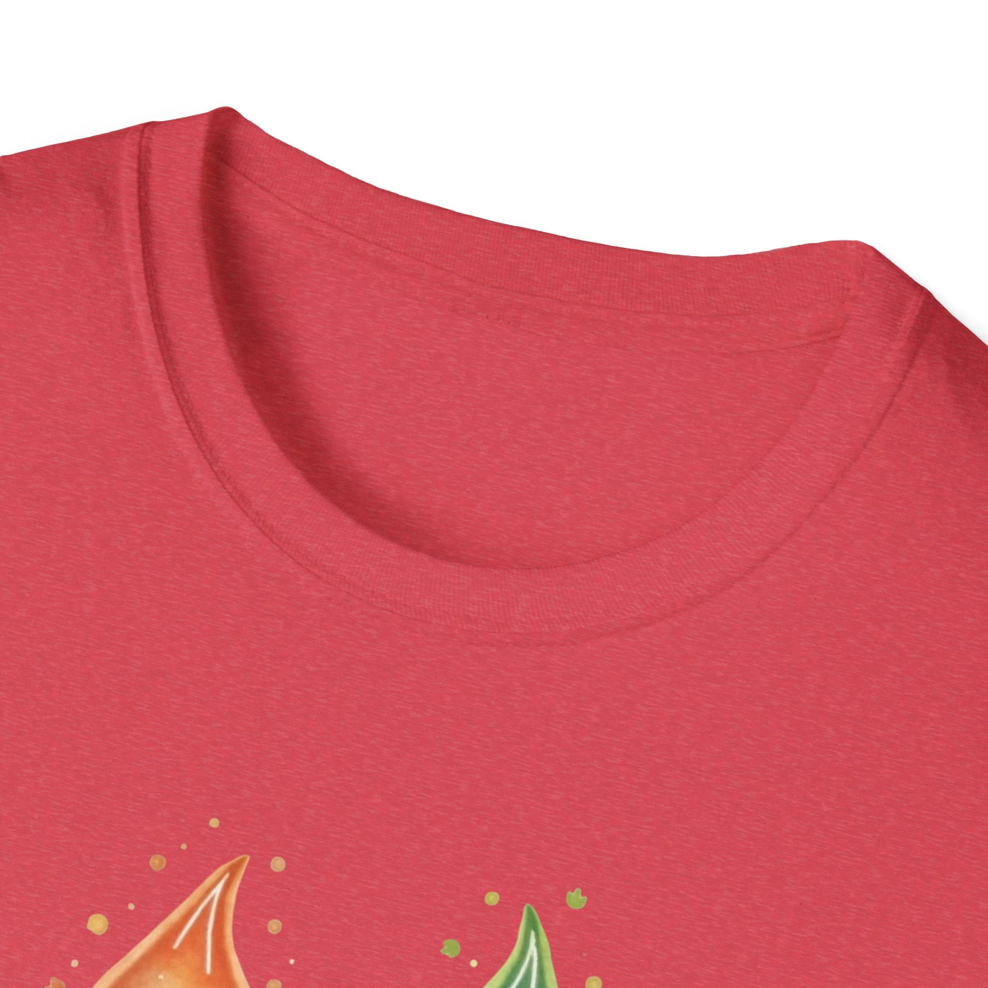 Paw Print T-Shirt - Color Your World with Softstyle Unisex Tee