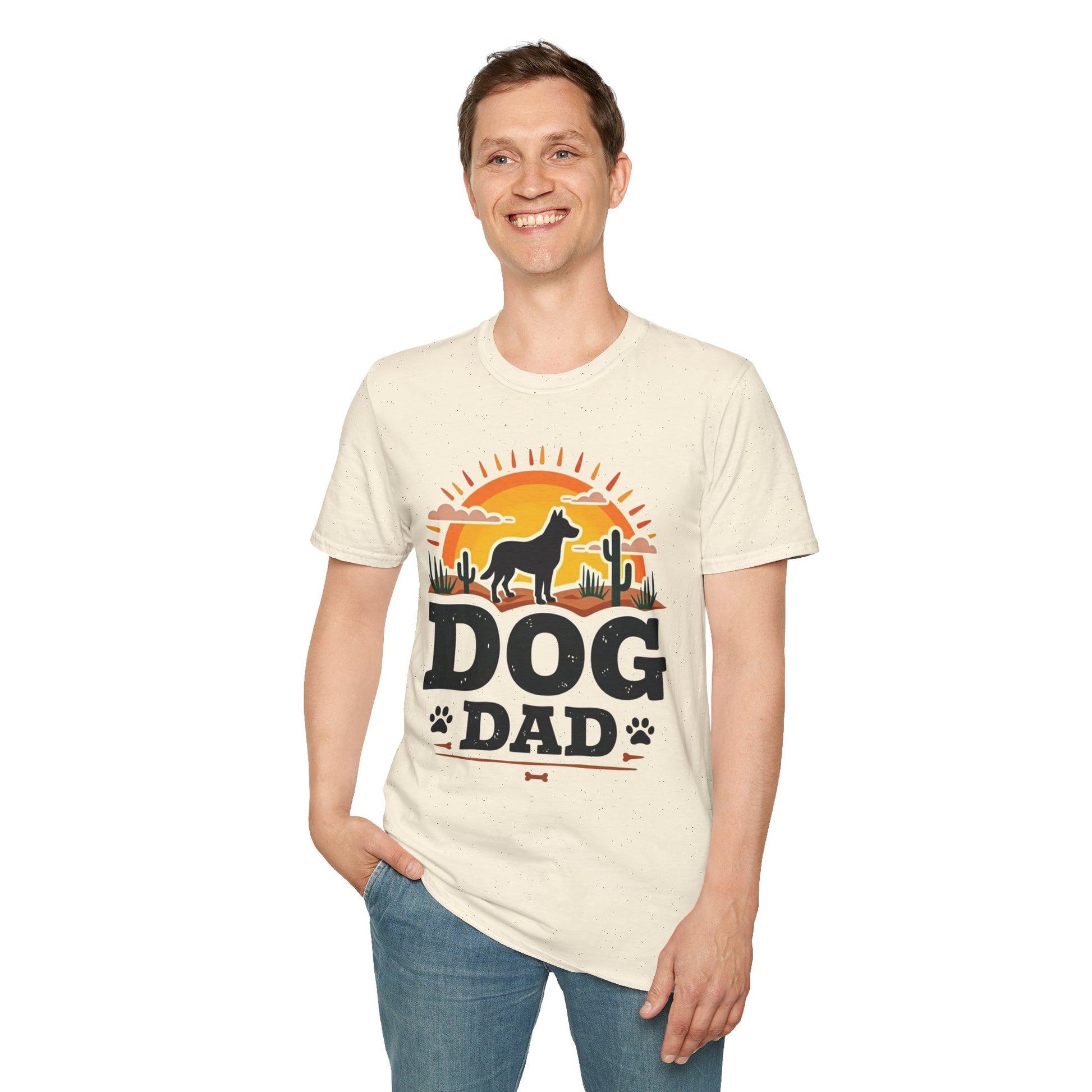 Dog Dad T-Shirt - Fresh, Bold & Unforgettable Style