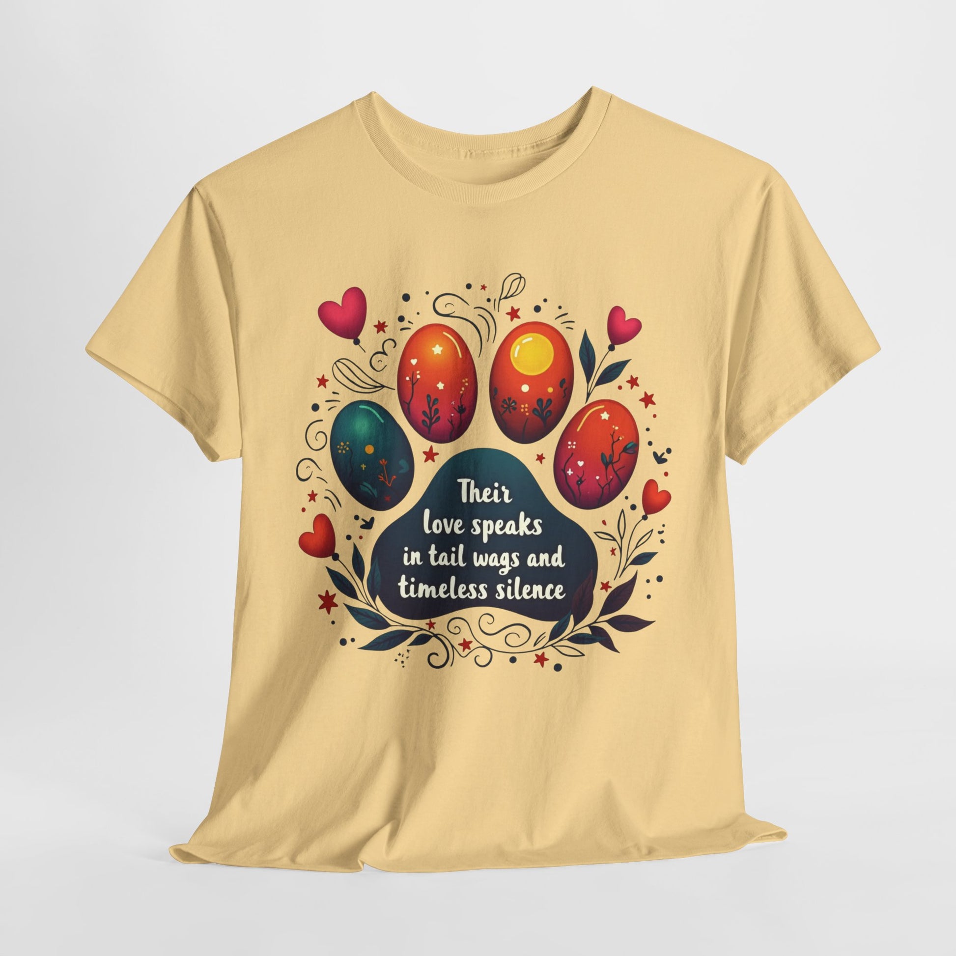 Dog Lover Tee - Their Love Speaks in Tail Wags