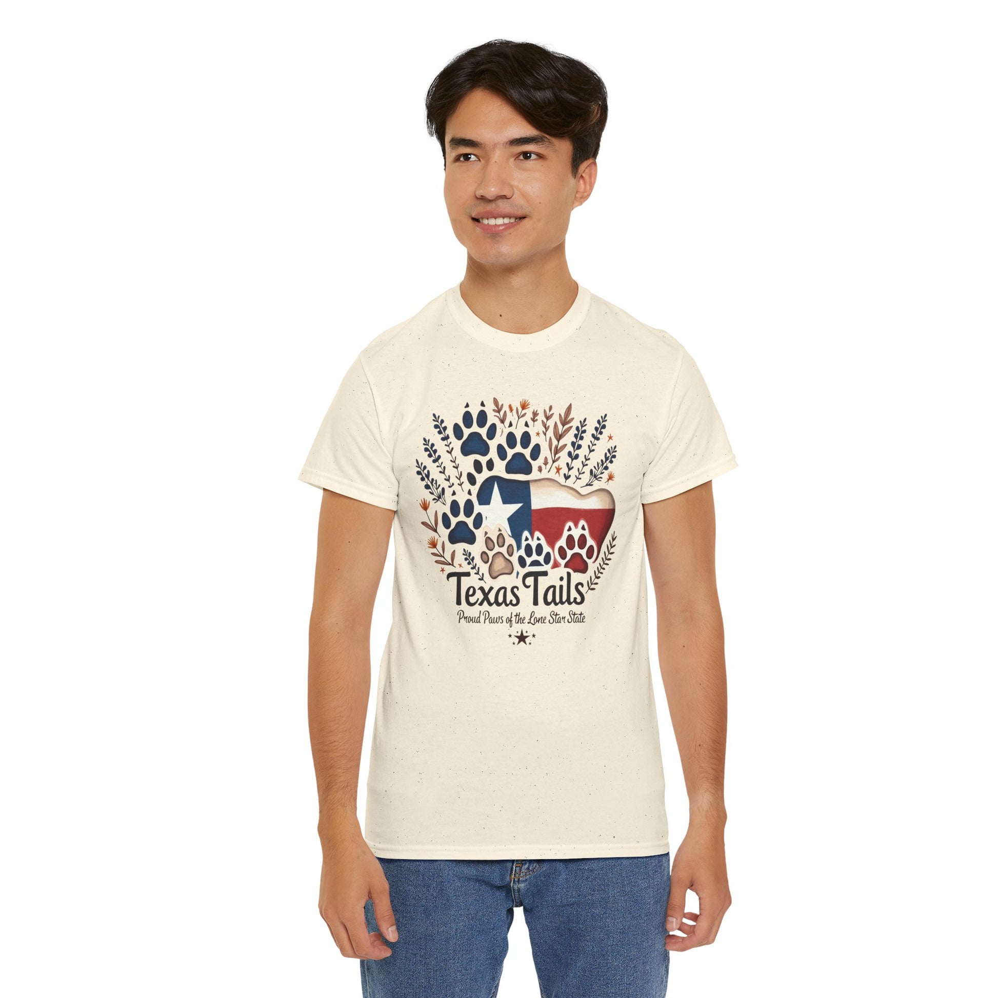 Texas Tails Proud Paws Tee