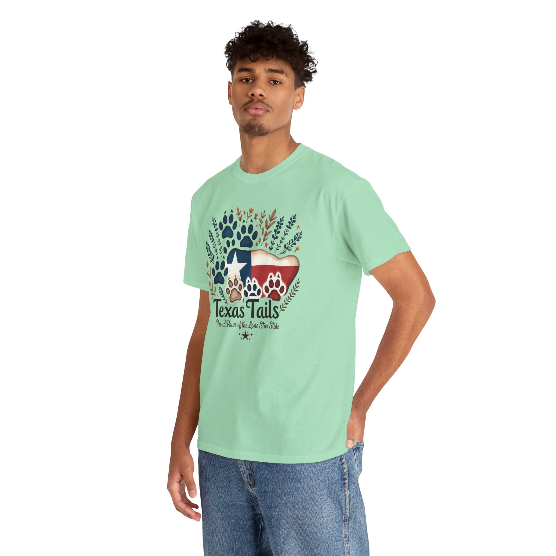 Texas Tails Proud Paws Tee