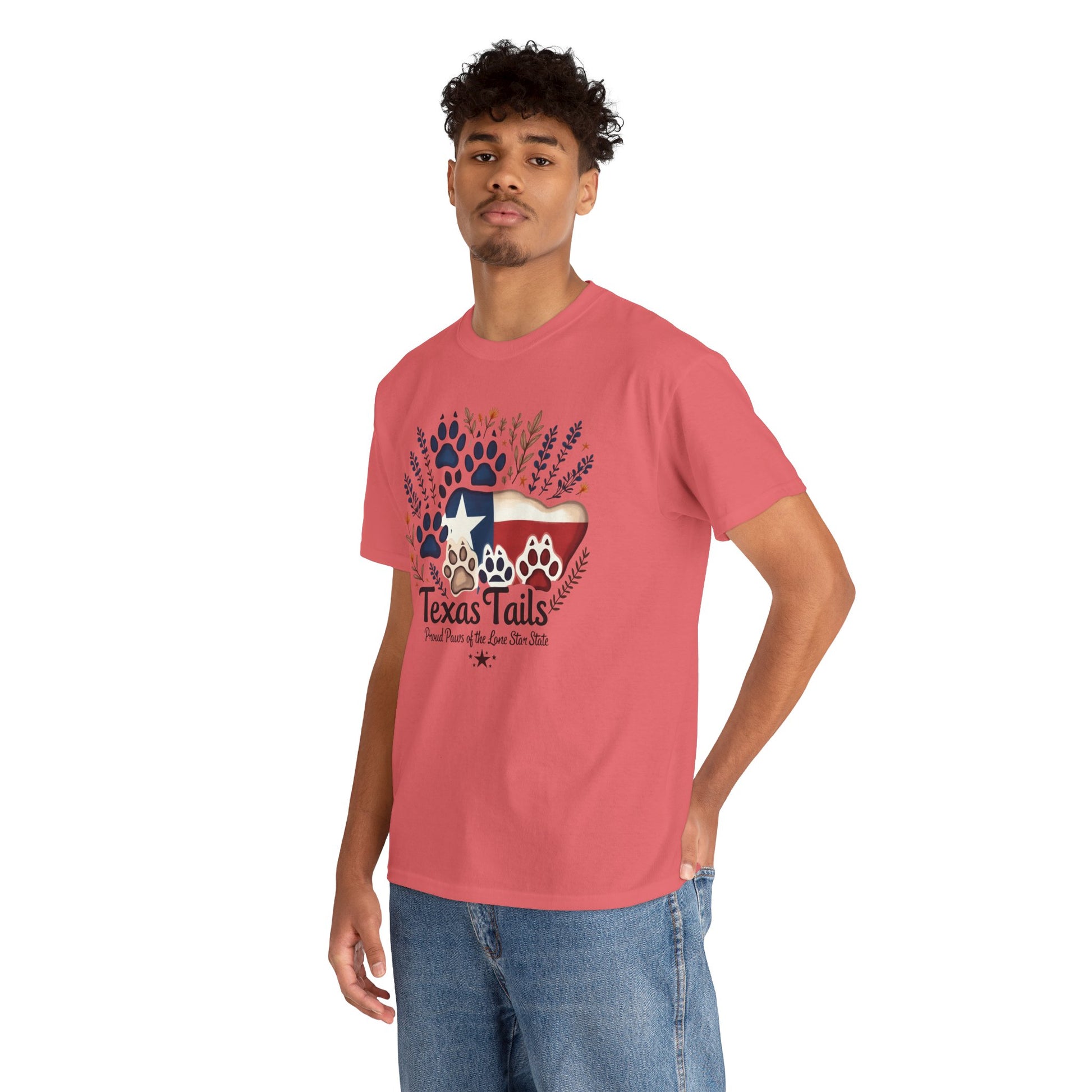 Texas Tails Proud Paws Tee