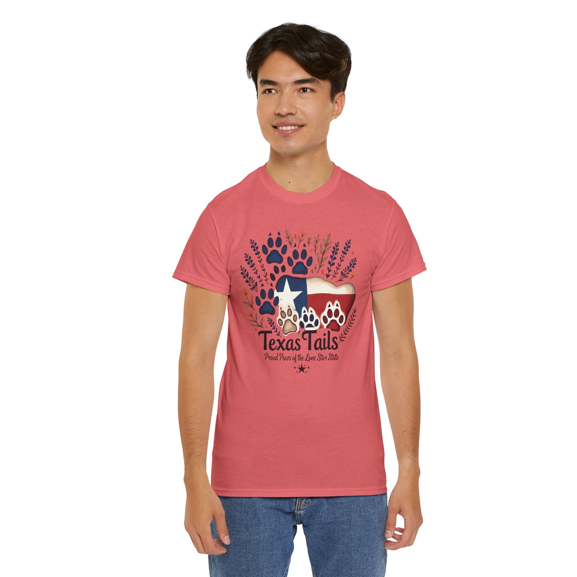 Texas Tails Proud Paws Tee