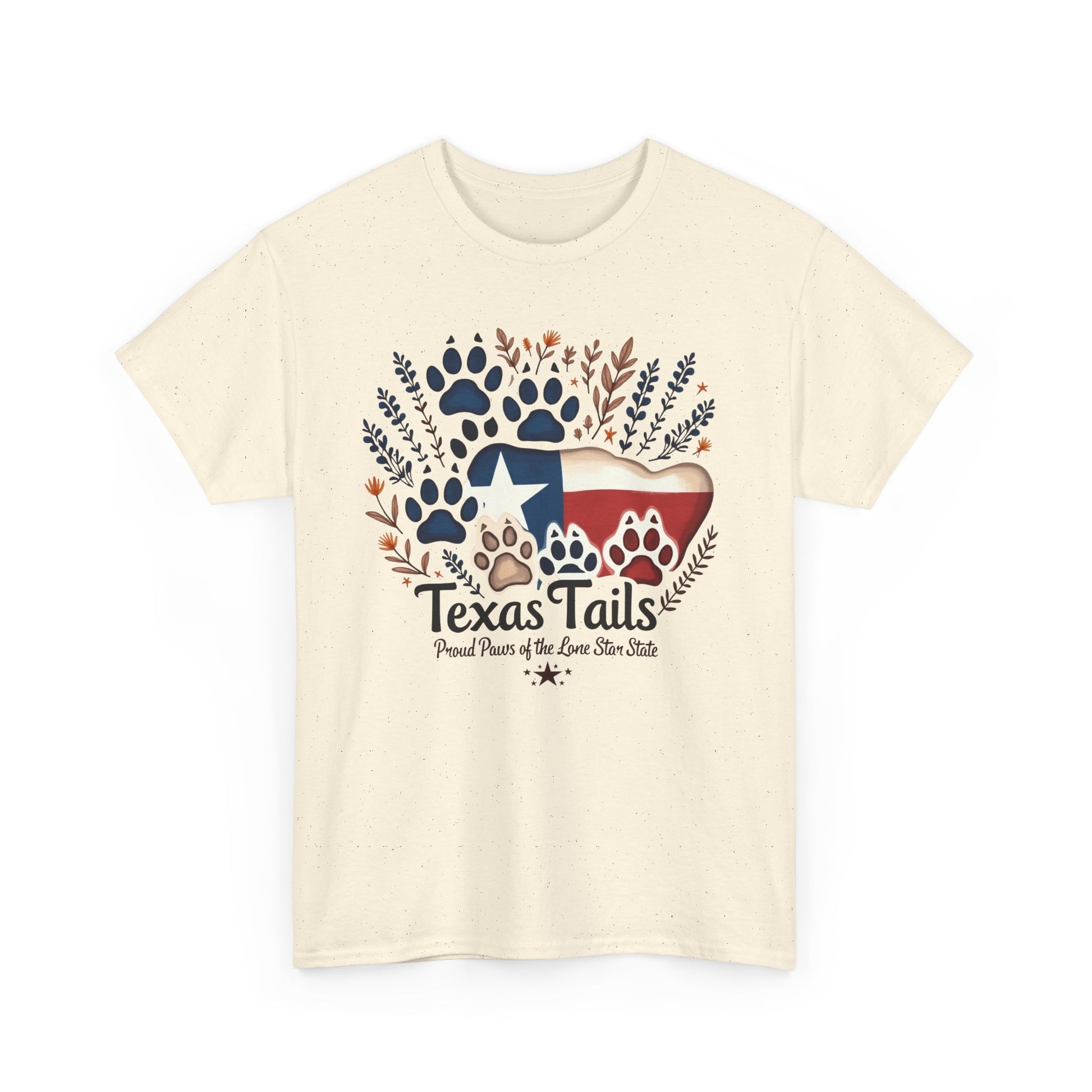 Texas Tails Proud Paws Tee