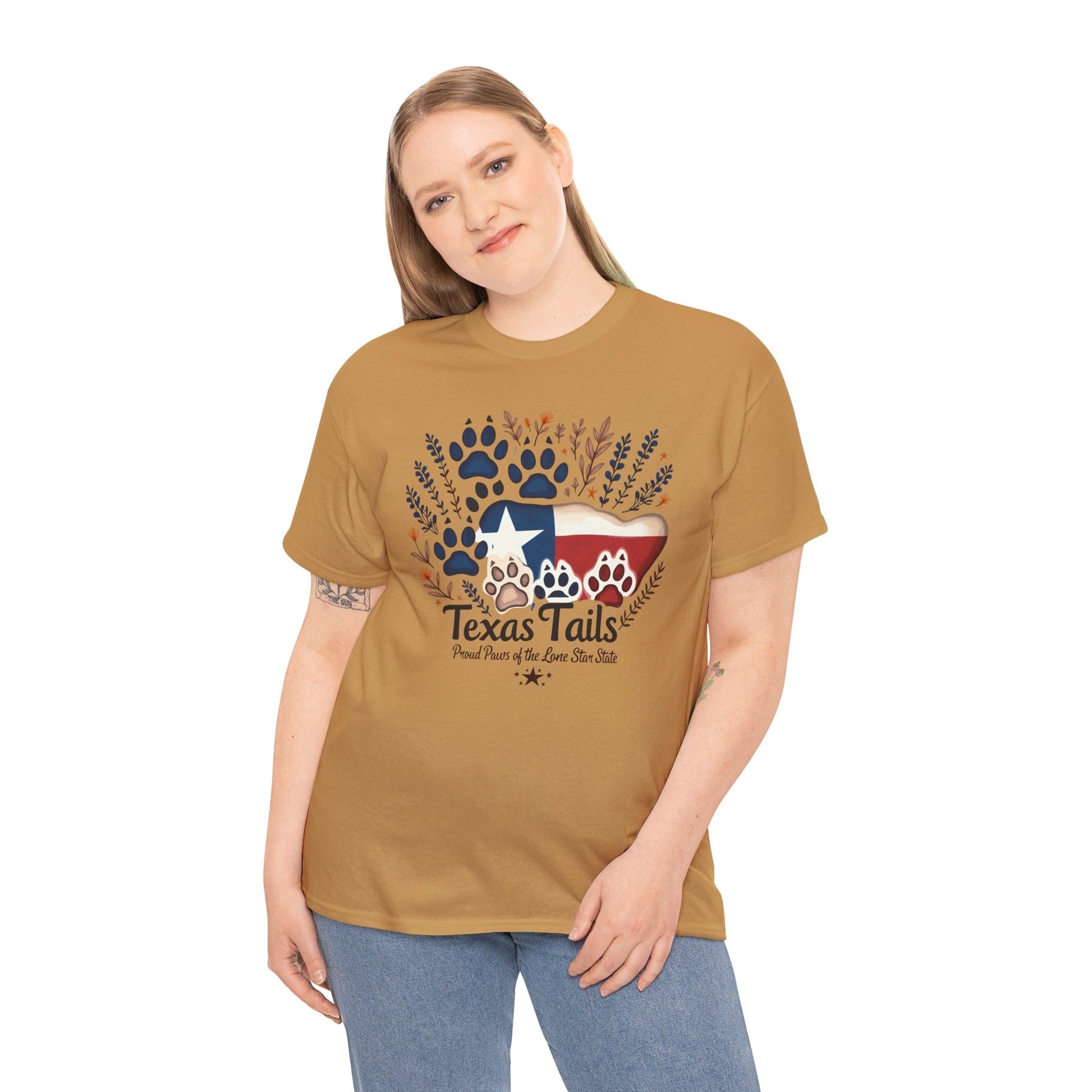 Texas Tails Proud Paws Tee