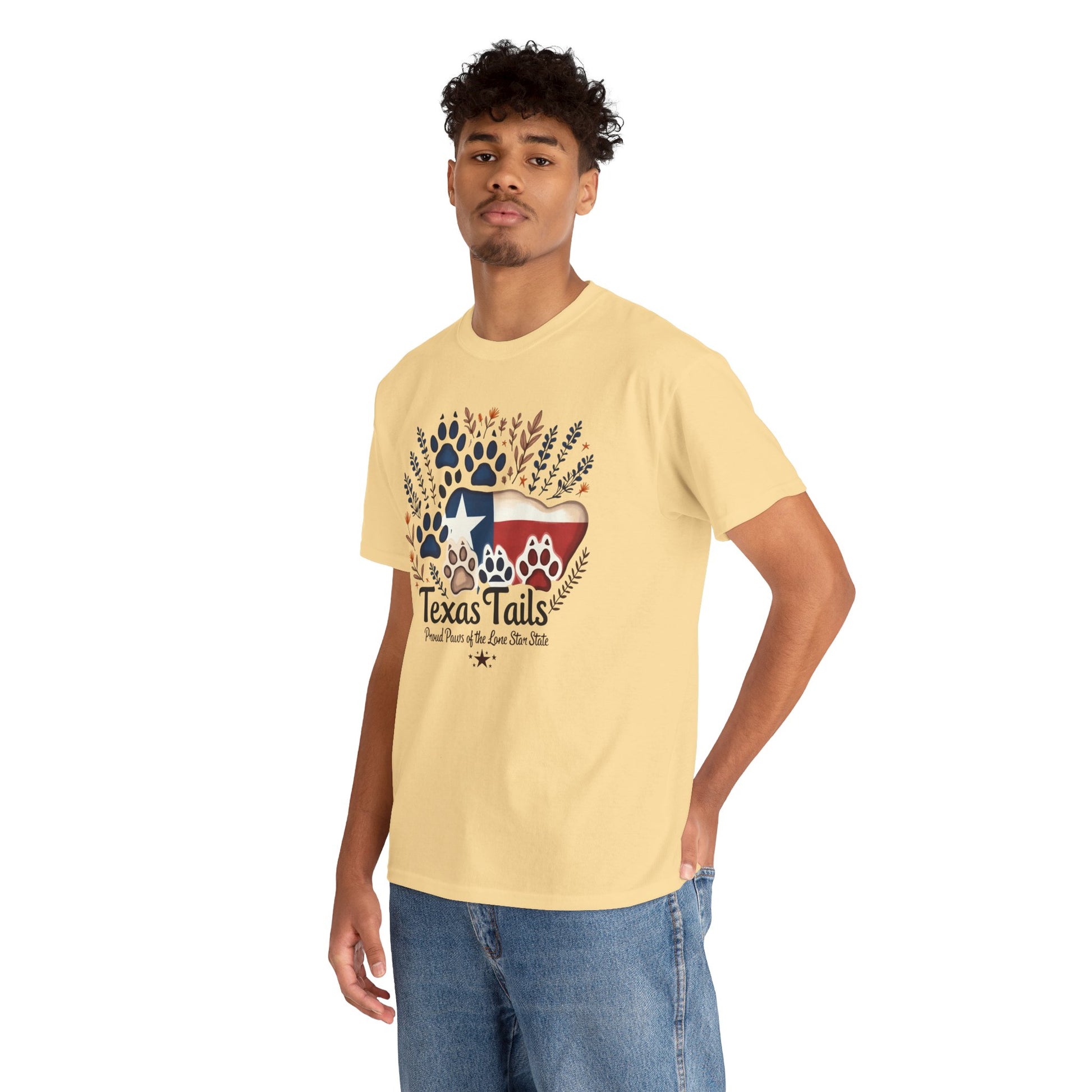 Texas Tails Proud Paws Tee