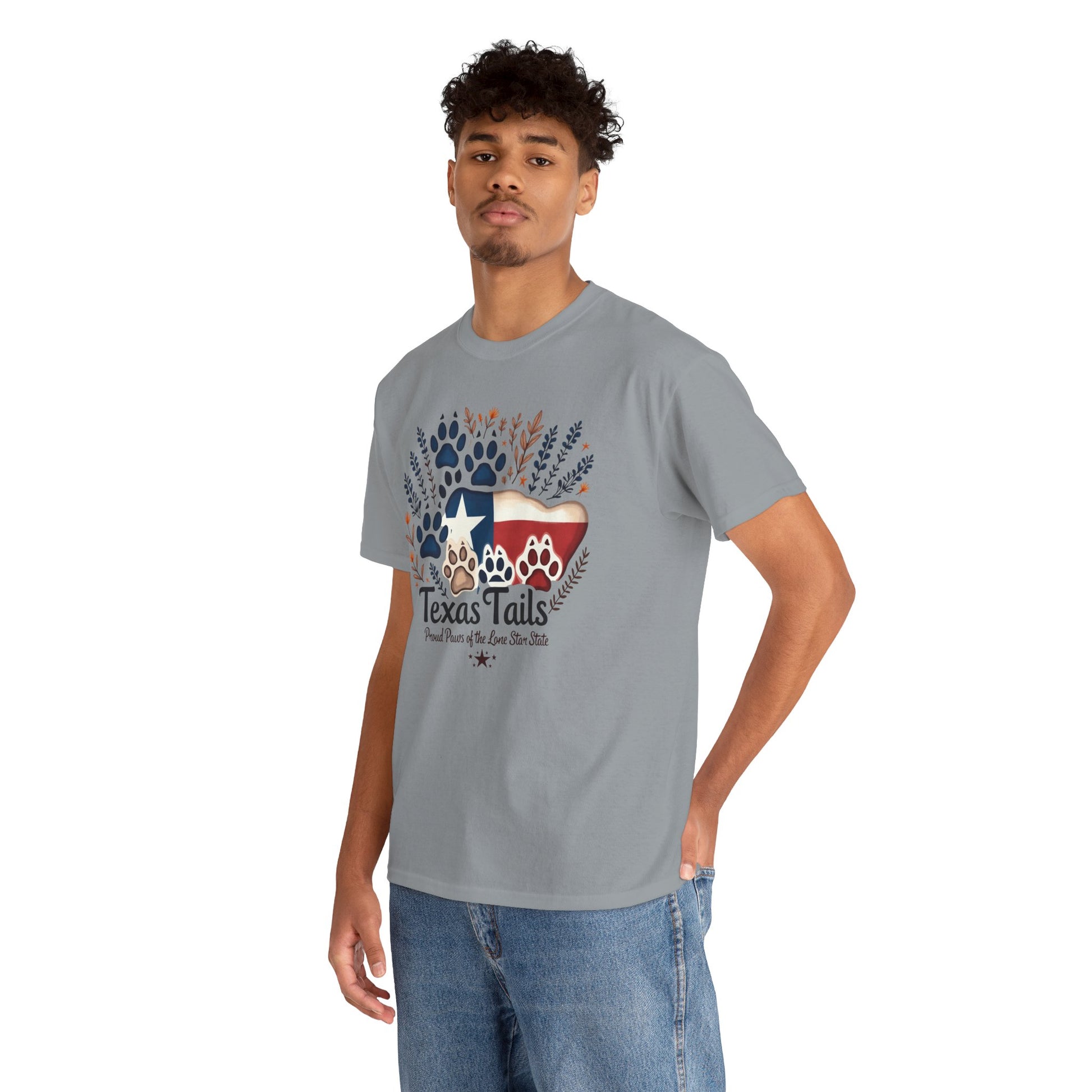 Texas Tails Proud Paws Tee