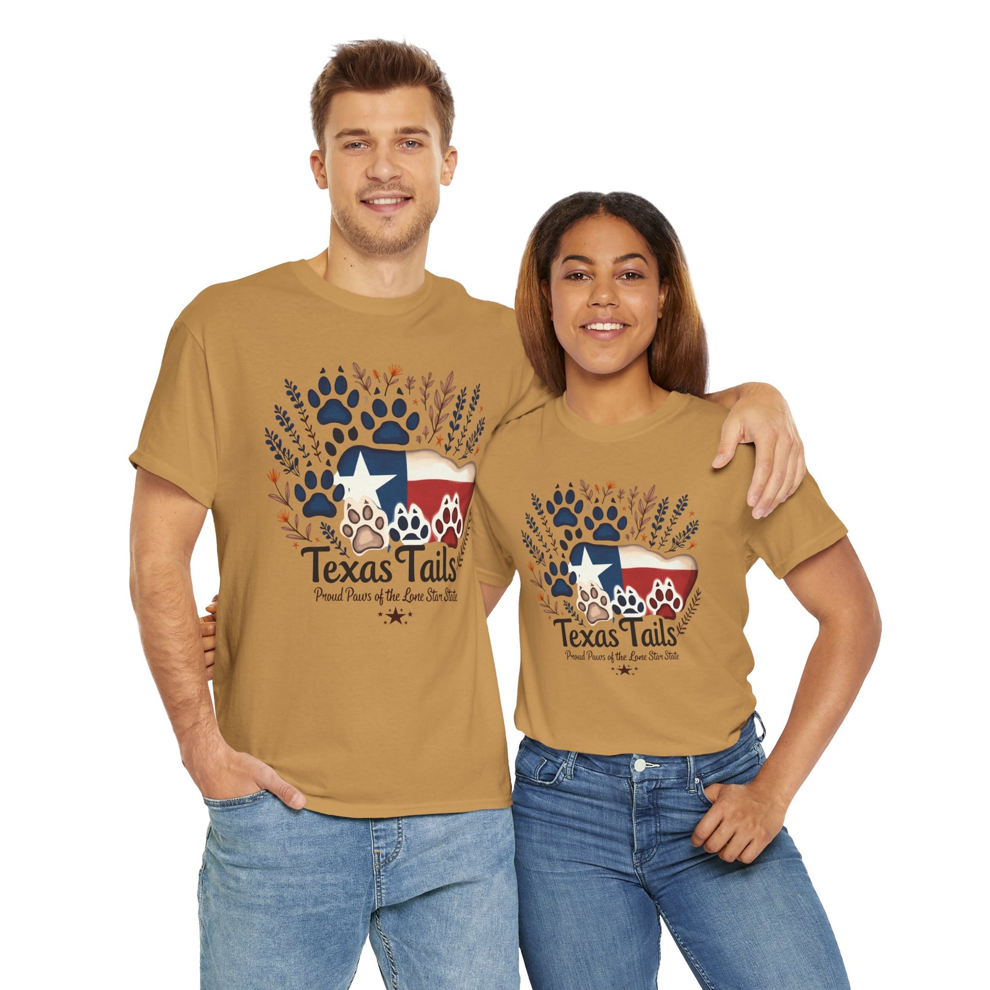 Texas Tails Proud Paws Tee